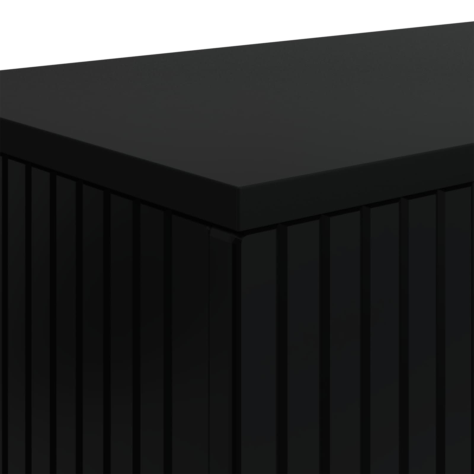 Konsoles galds Melns 101 x 29 x 74 cm Inženierijas koksne