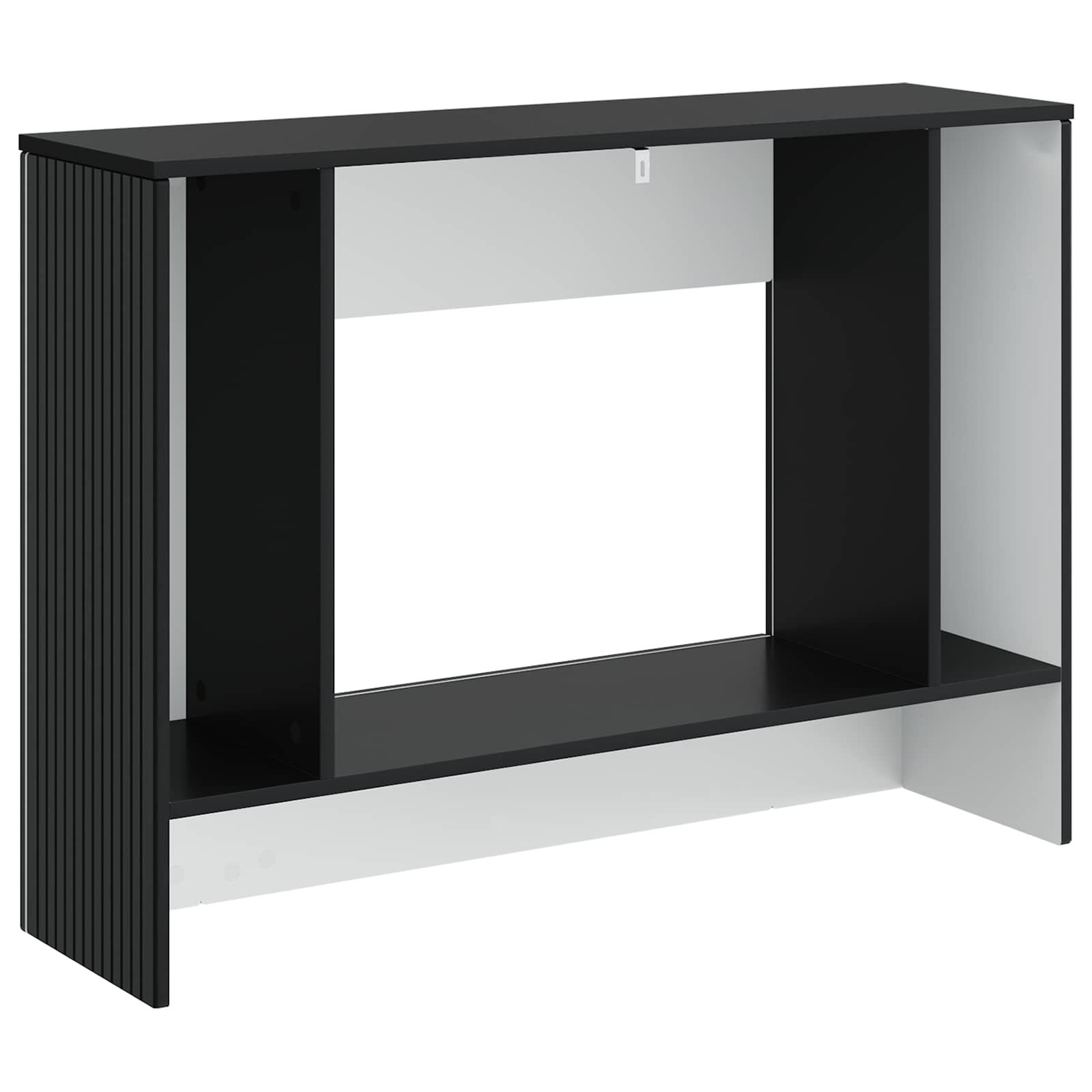 Konsoles galds Melns 101 x 29 x 74 cm Inženierijas koksne