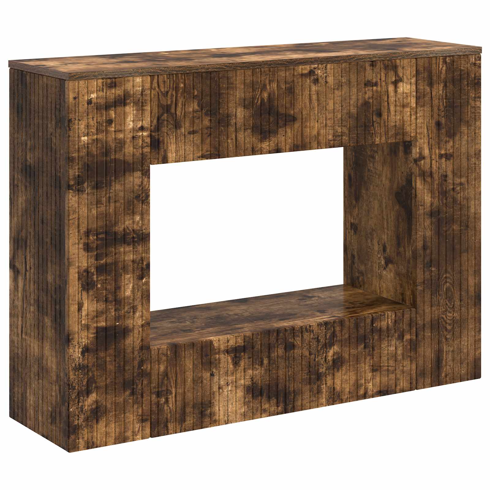 Konsolinis stalas Dryžuotas Rūkytas Ąžuolas 101 x 29 x 74 cm