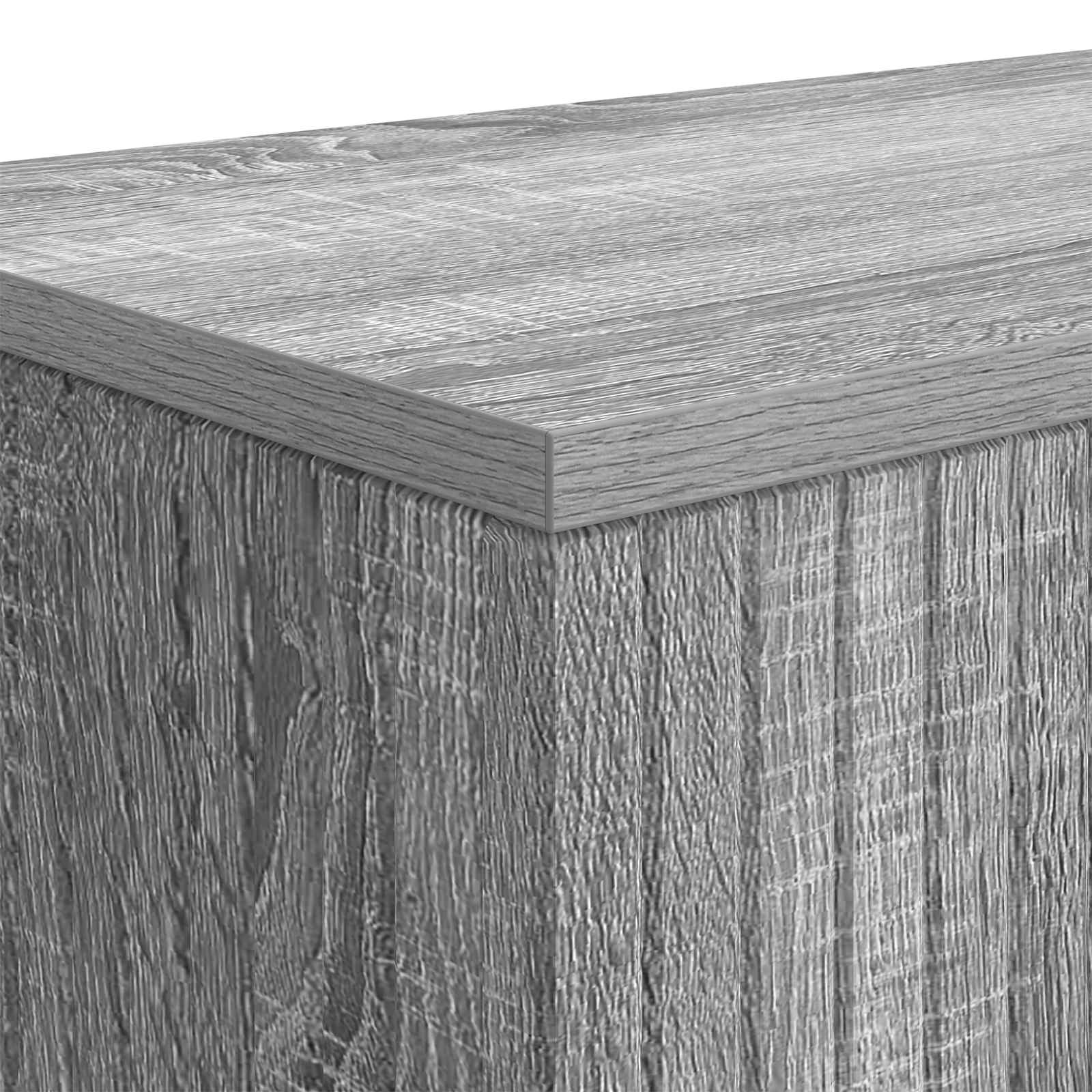 Konsolinis stalas Dryžuotas Pilka Sonoma 101 x 29 x 74 cm