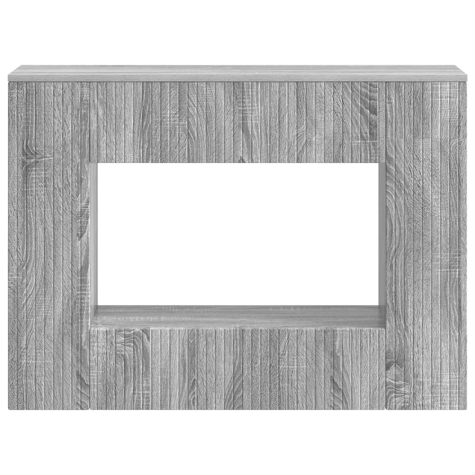 Konsolinis stalas Dryžuotas Pilka Sonoma 101 x 29 x 74 cm