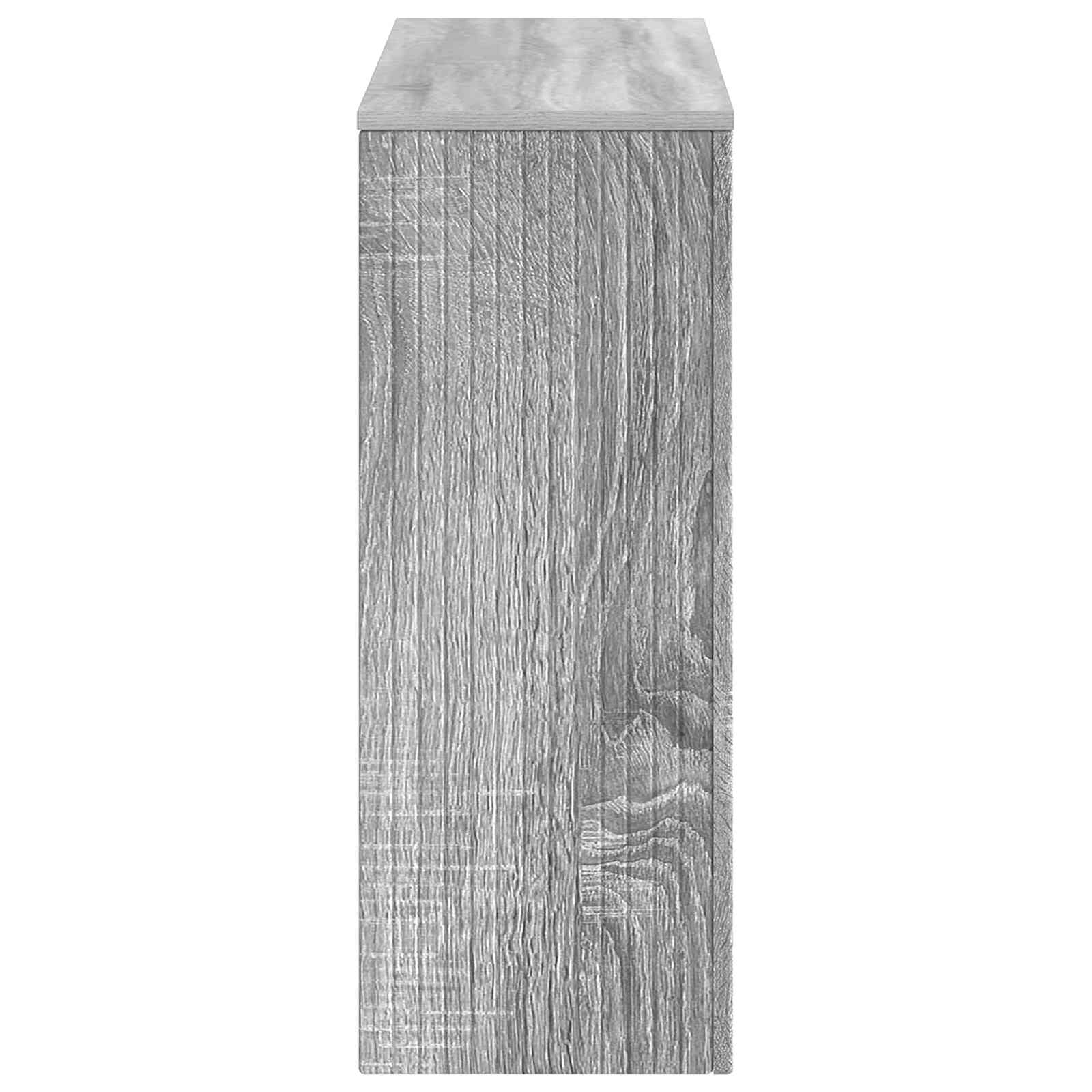 Konsolinis stalas Dryžuotas Pilka Sonoma 101 x 29 x 74 cm