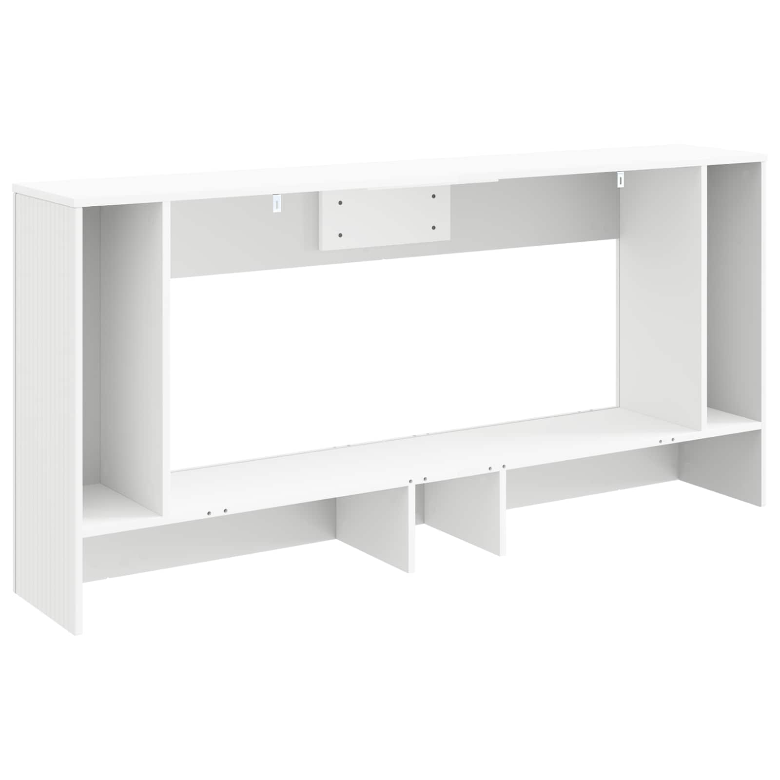 Konsolinis stalas Baltas 155 x 29 x 74 cm Dirbtinė mediena
