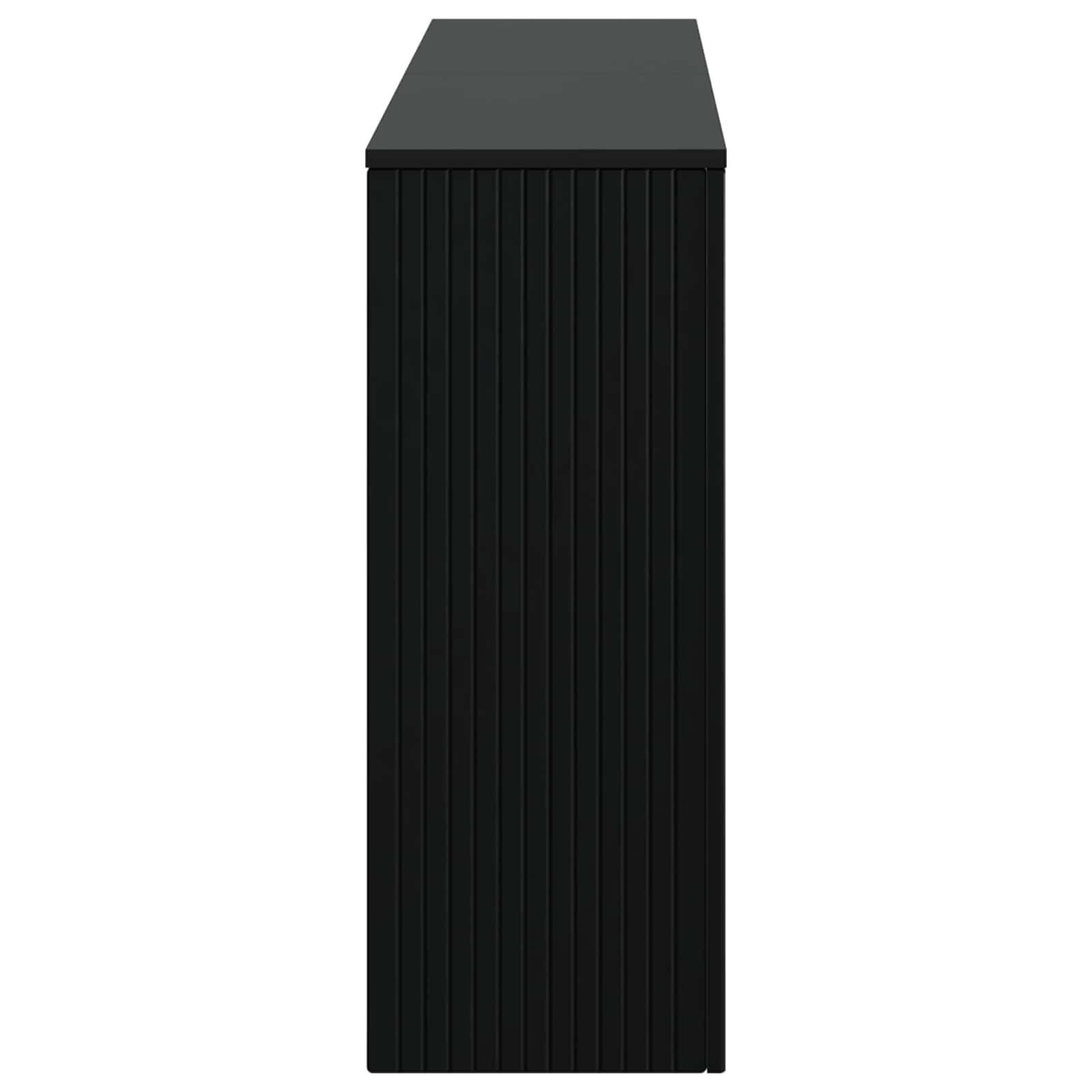 Konsoles galds Melns 155 x 29 x 74 cm Inženierijas koksne