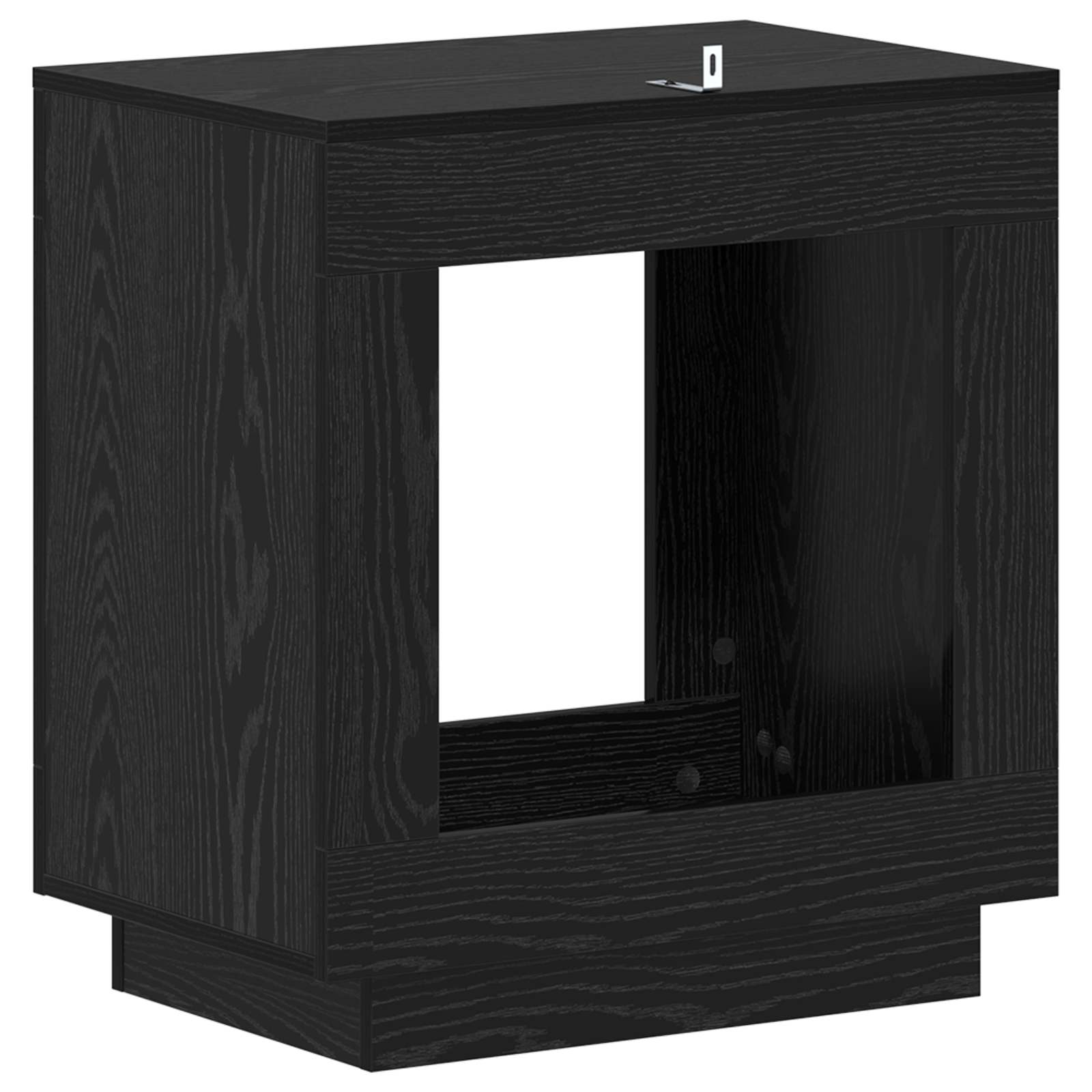 Šoninis stalas Juodojo ąžuolo 60 x 40 x 65 cm Apdirbta mediena