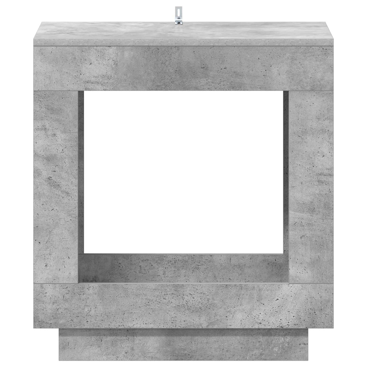 Šoninis stalas Betono pilka 60 x 40 x 65 cm Apdirbta mediena