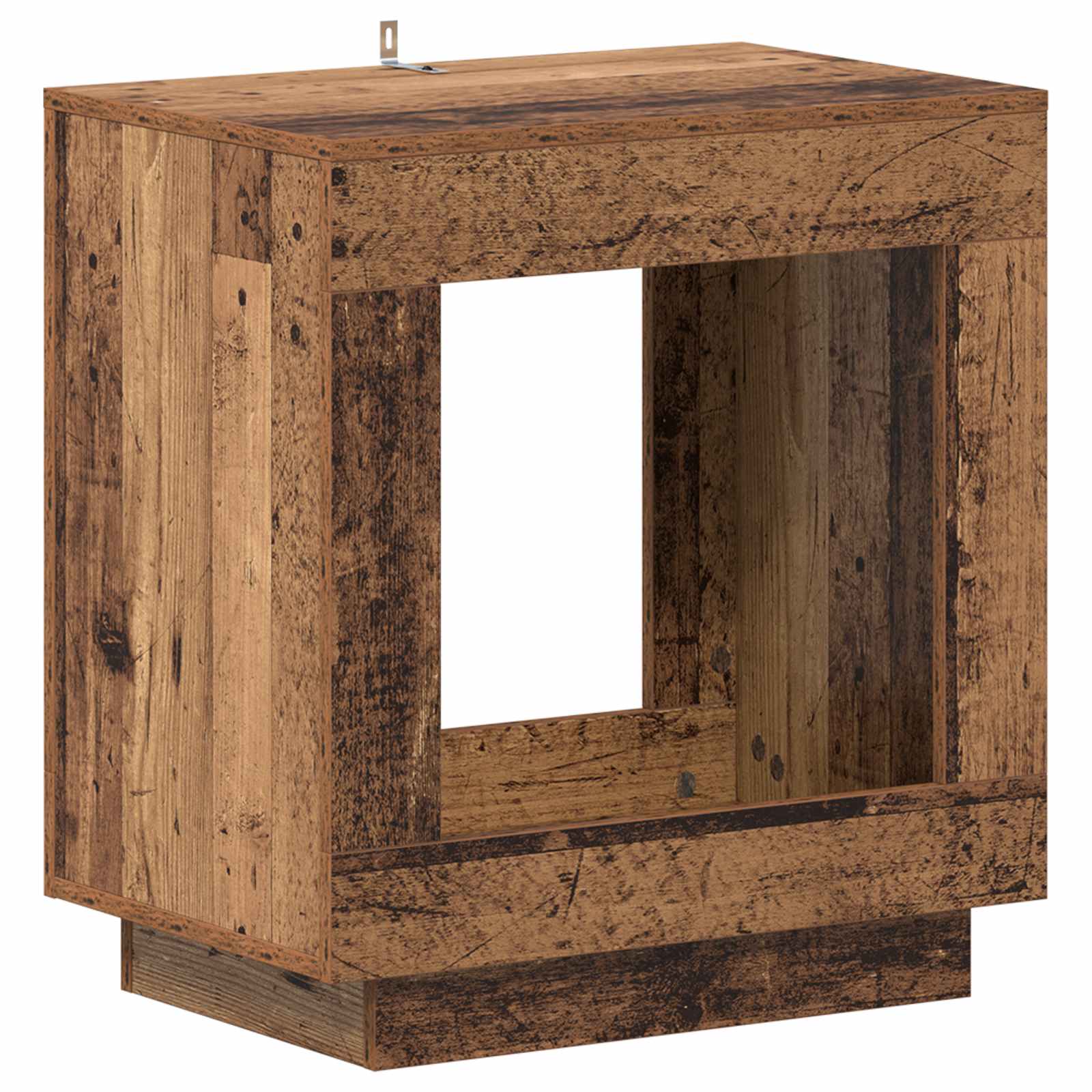 Sānu galds Novecots koks 60 x 40 x 65 cm