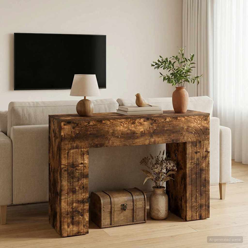 Kavos staliukas Dūminio ąžuolo 102 x 35 x 75 cm