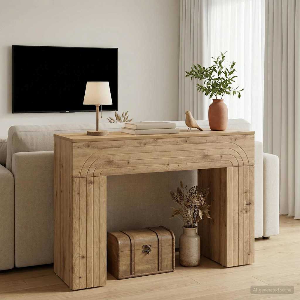 Kavos staliukas Artisano ąžuolo 102 x 35 x 75 cm