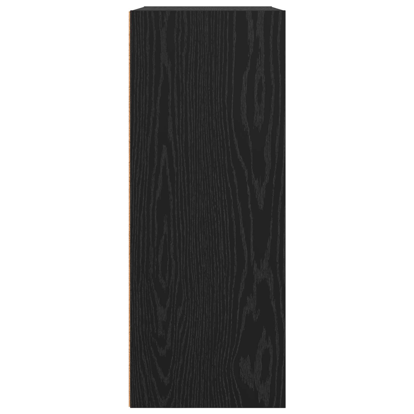 Grāmatu plaukts Melnā ozola krāsā 60 x 30 x 76.5 cm Konstruētā koksne
