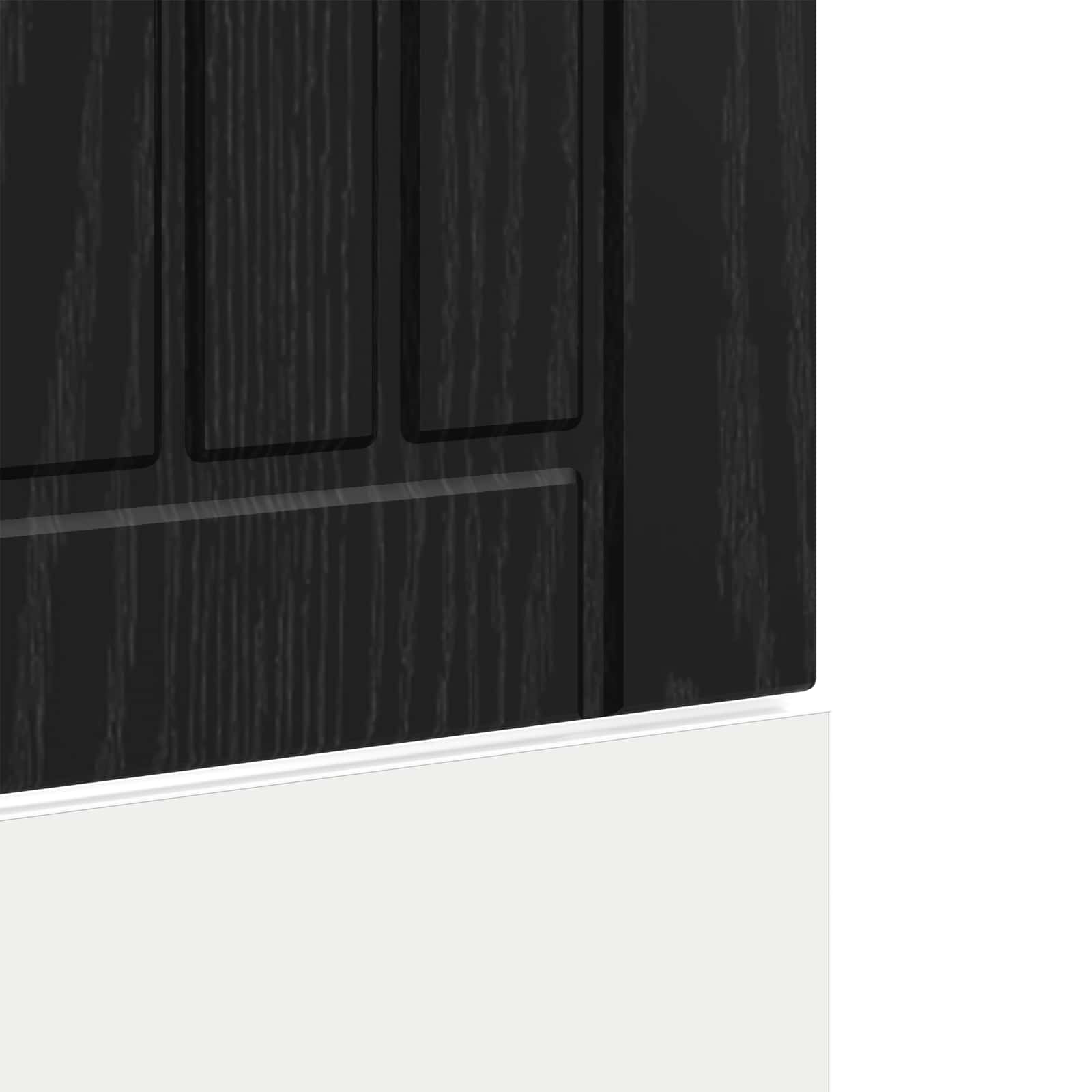 Kitchen cabinet Black oak 60 x 1.5 x 67 cm