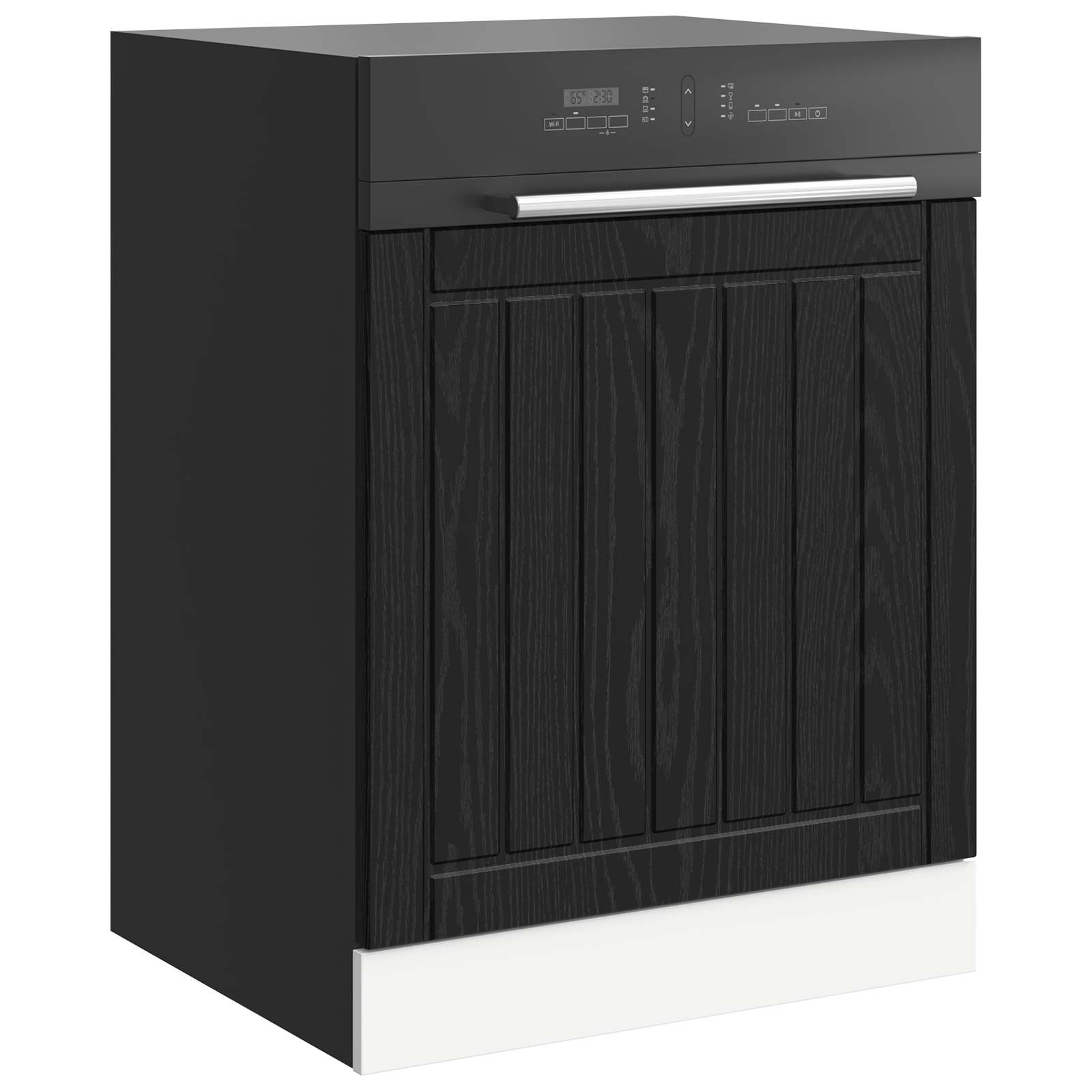 Kitchen cabinet Black oak 60 x 1.5 x 67 cm