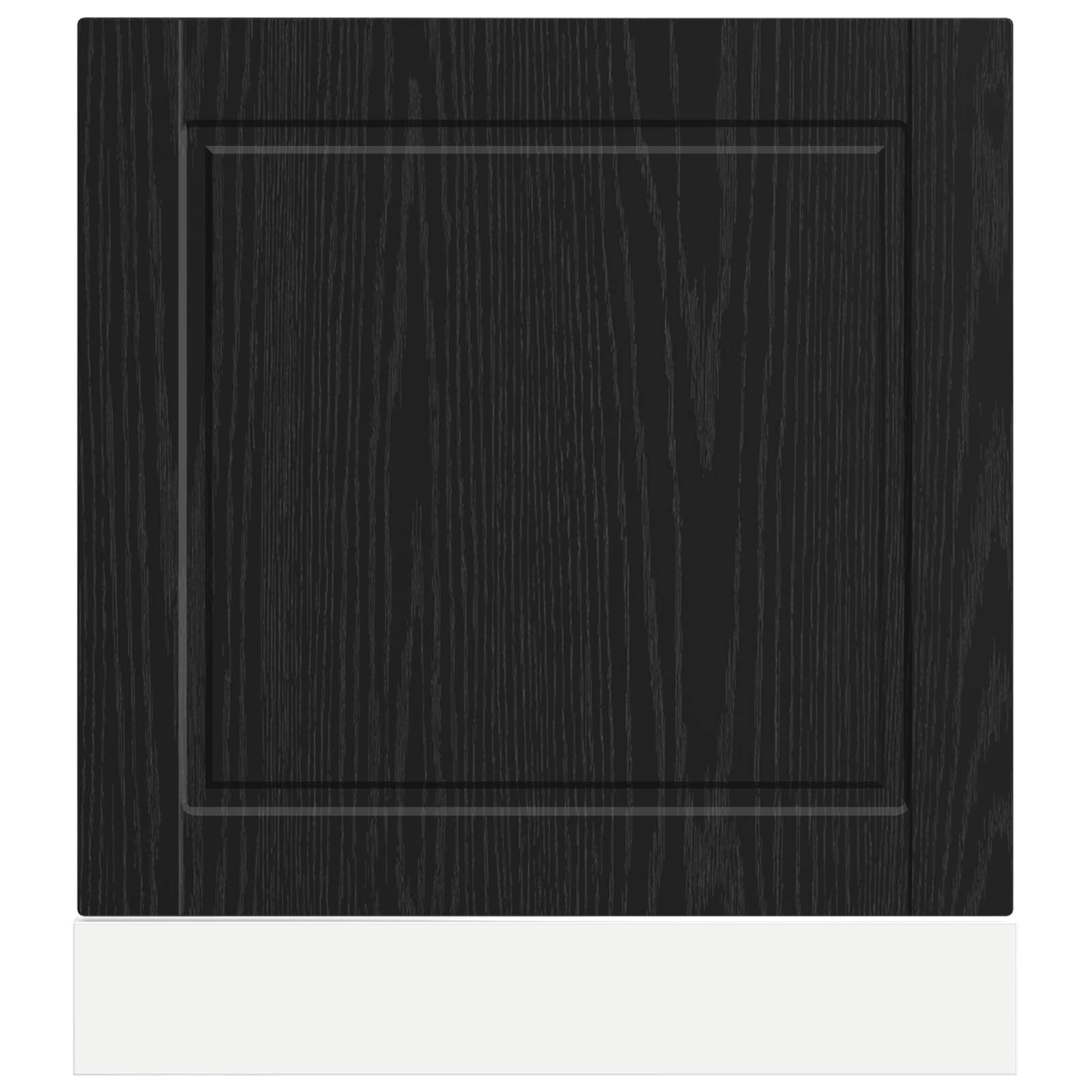Kitchen cabinet Black oak 60 x 1.5 x 67 cm
