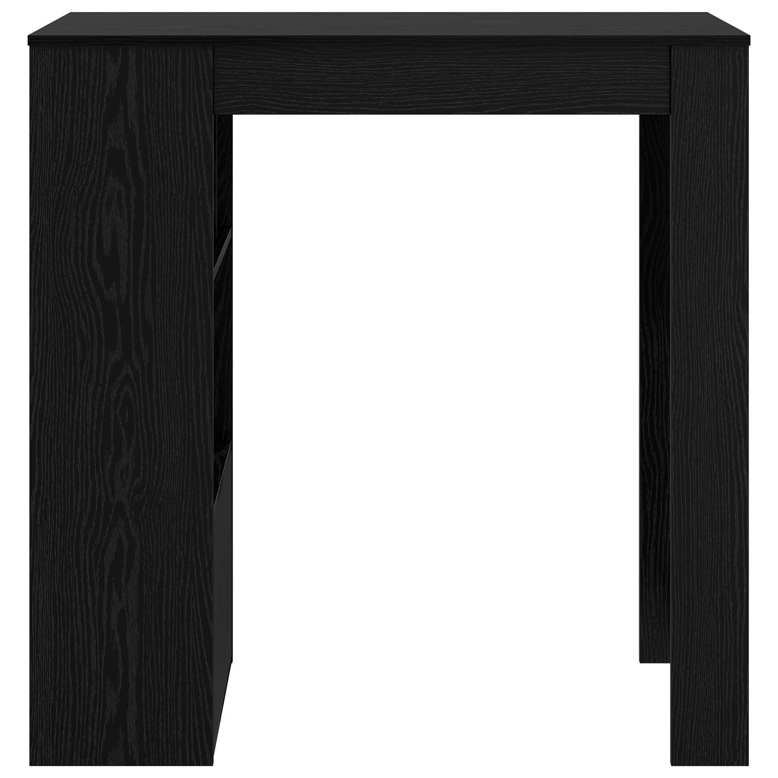 Baro stalas Juodas ąžuolas 102 x 50 x 103,5 cm Apdirbta mediena