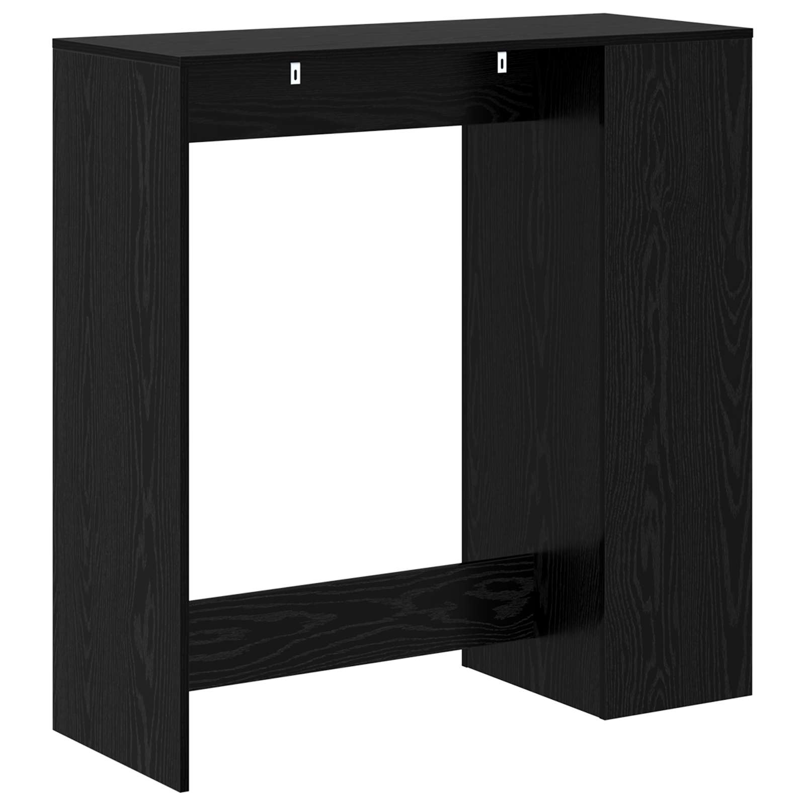 Baro stalas Juodas ąžuolas 101 x 40 x 103,5 cm Apdirbta mediena