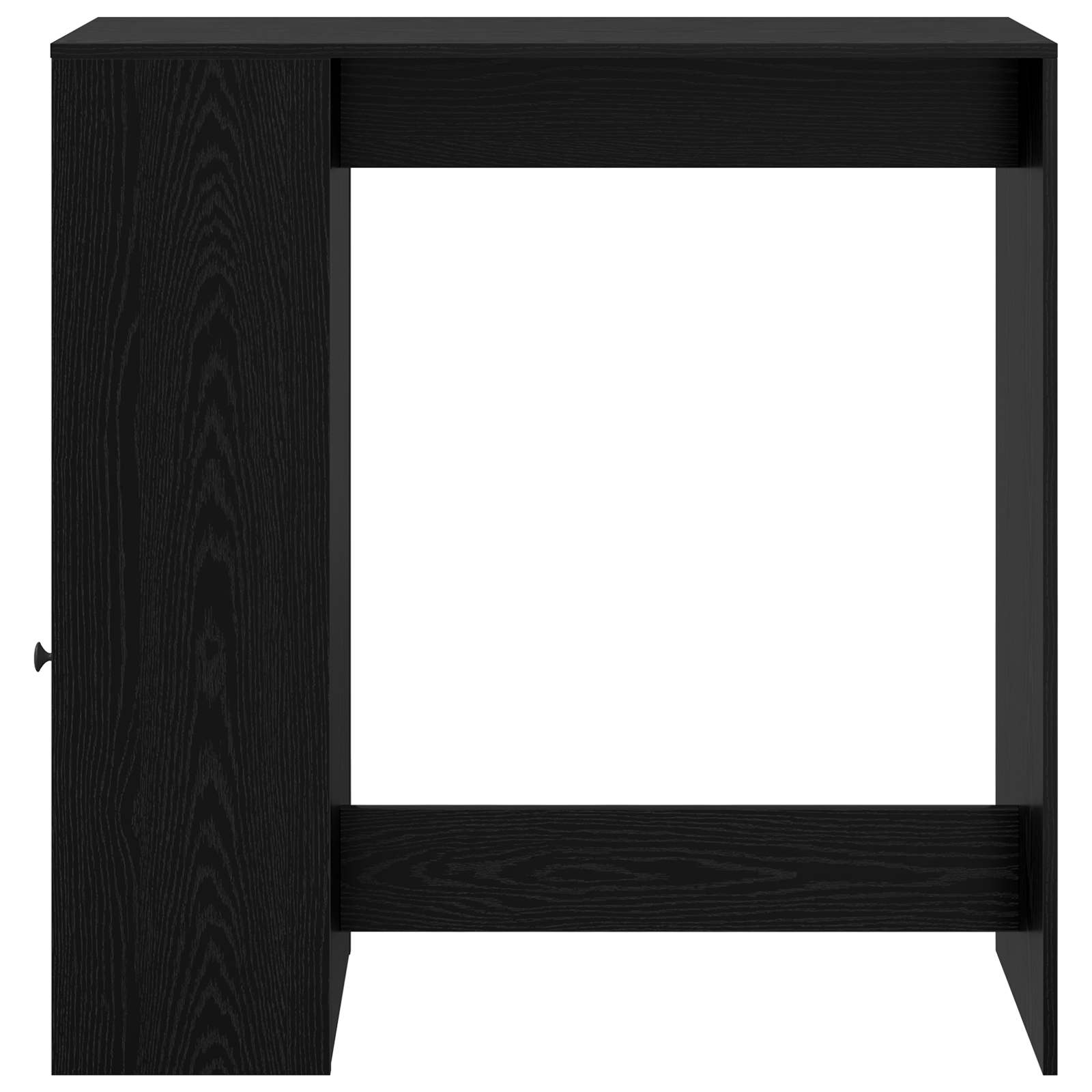 Baro stalas Juodas ąžuolas 101 x 40 x 103,5 cm Apdirbta mediena
