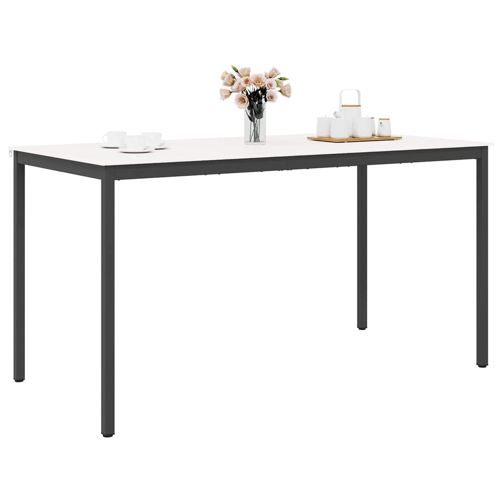 Baro stalas Balta 200 x 100 x 105 cm Kietos pušies mediena