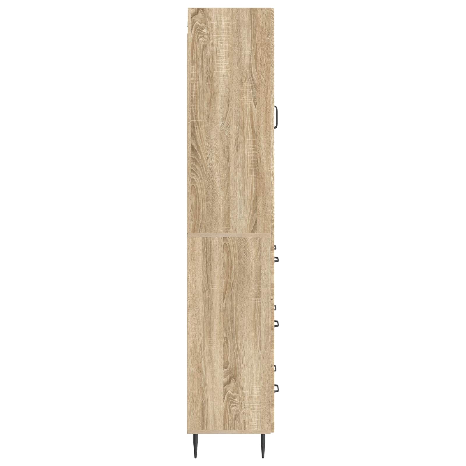 Spintelė 2 pcs Sonoma ąžuolas 66 x 34,5 x 90 cm