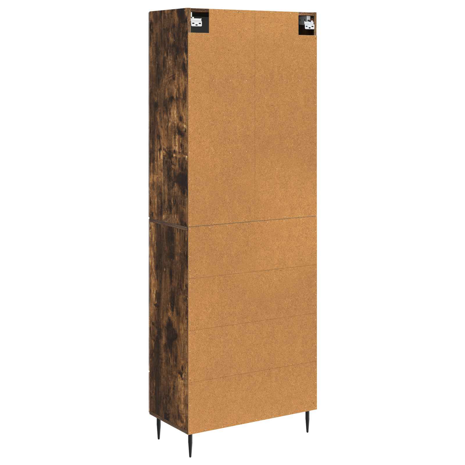 Spintelė 2 pcs Dūminio ąžuolo 66 x 34,5 x 90 cm