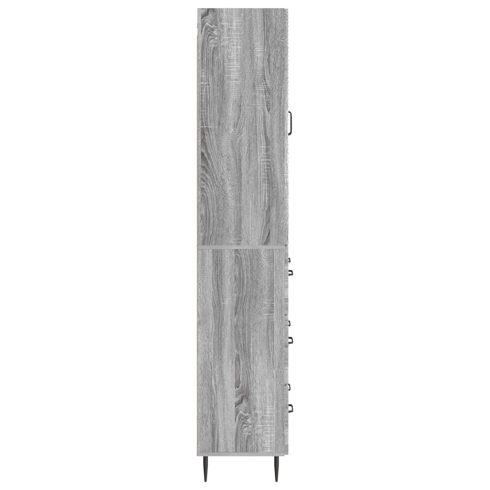 Spintelė 2 pcs Pilka Sonoma 66 x 34,5 x 90 cm Apdirbta mediena