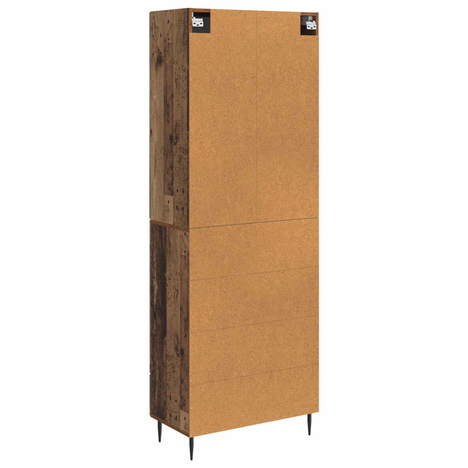 Spintelė 2 pcs Sendintos medienos 66 x 34,5 x 90 cm