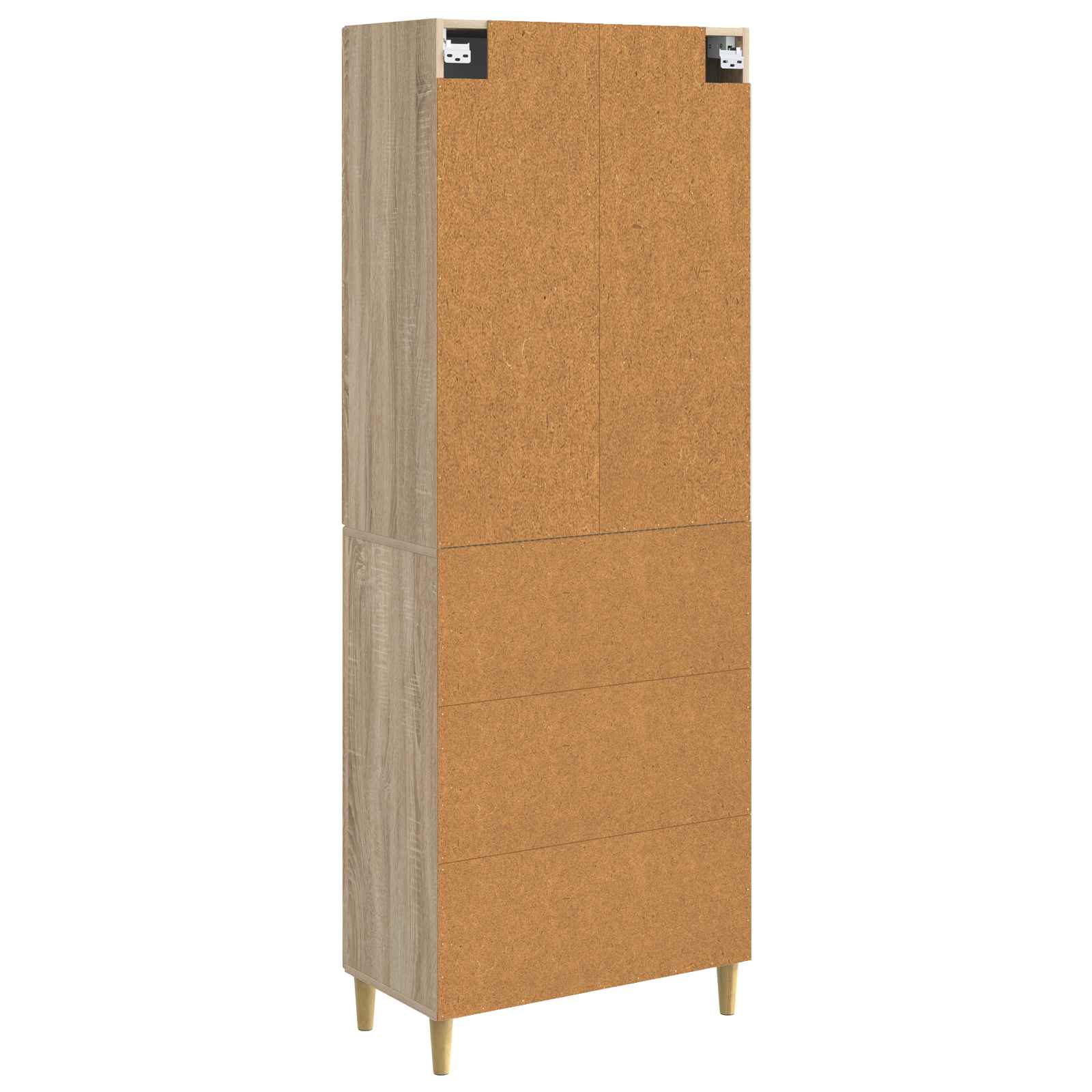 Spintelė 2 pcs Sonoma ąžuolas 66 x 34,5 x 90 cm