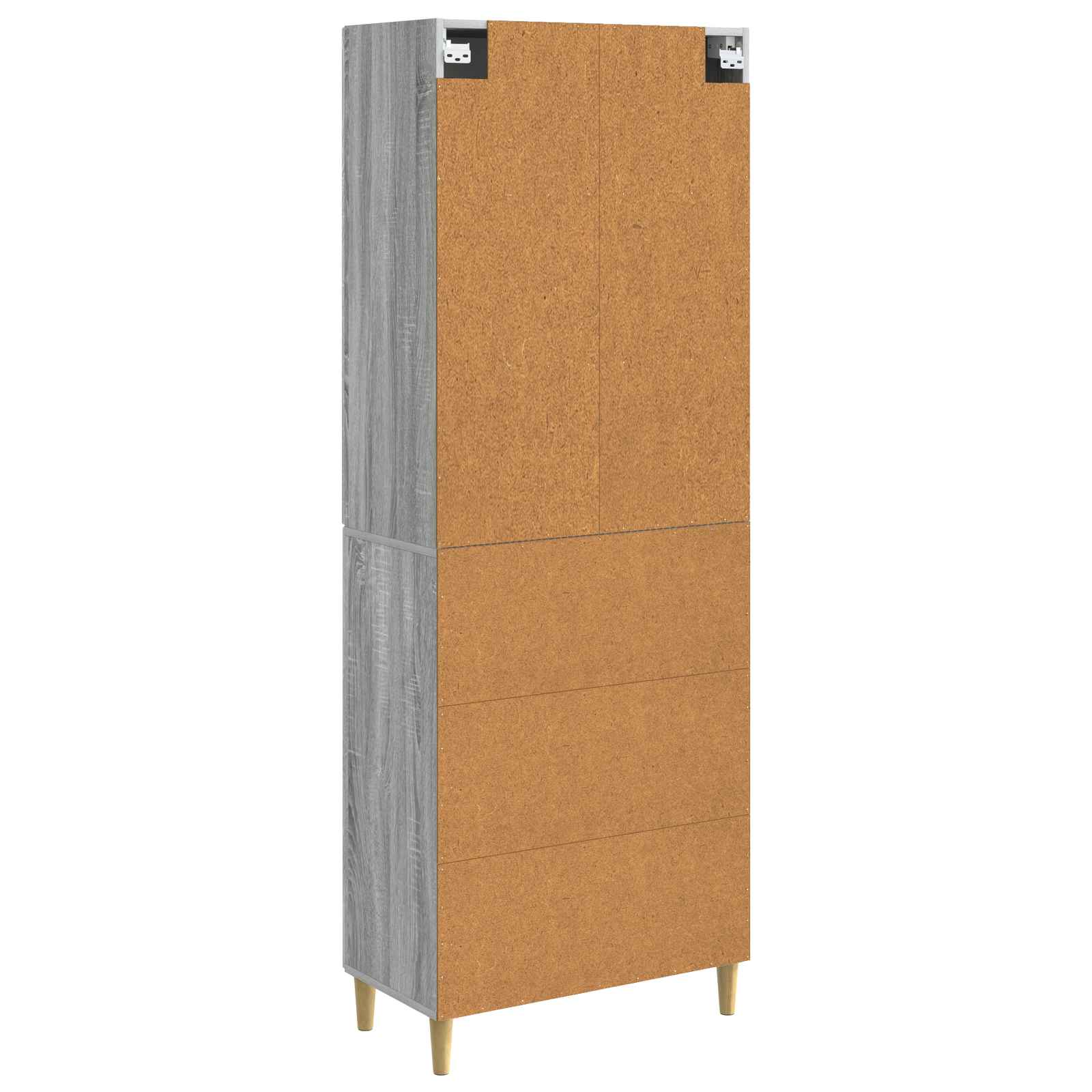 Spintelė 2 pcs Pilka Sonoma 66 x 34,5 x 90 cm Apdirbta mediena