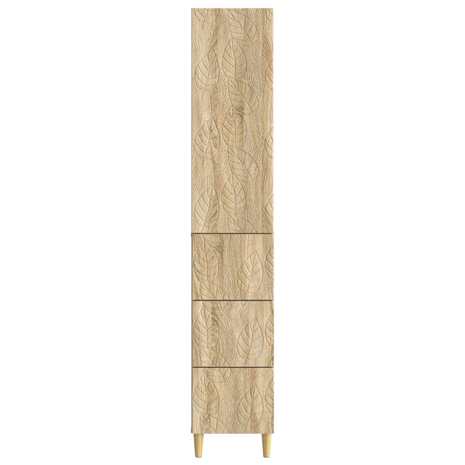 Spintelė 2 pcs Sonoma ąžuolas 33 x 34,5 x 90 cm