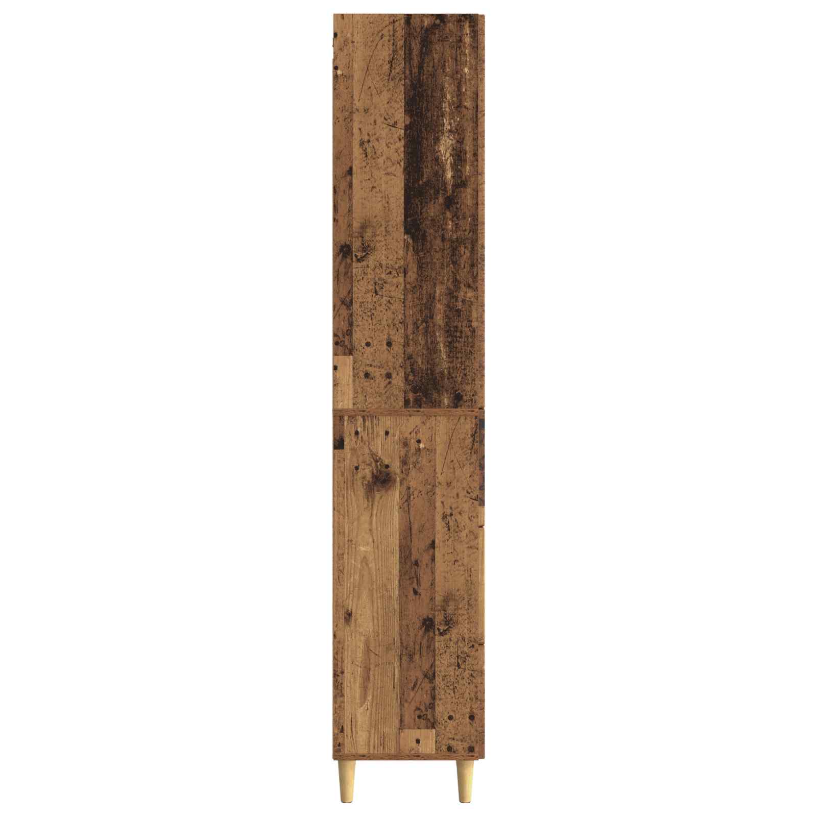 Spintelė 2 pcs Sendintos medienos 33 x 34,5 x 90 cm