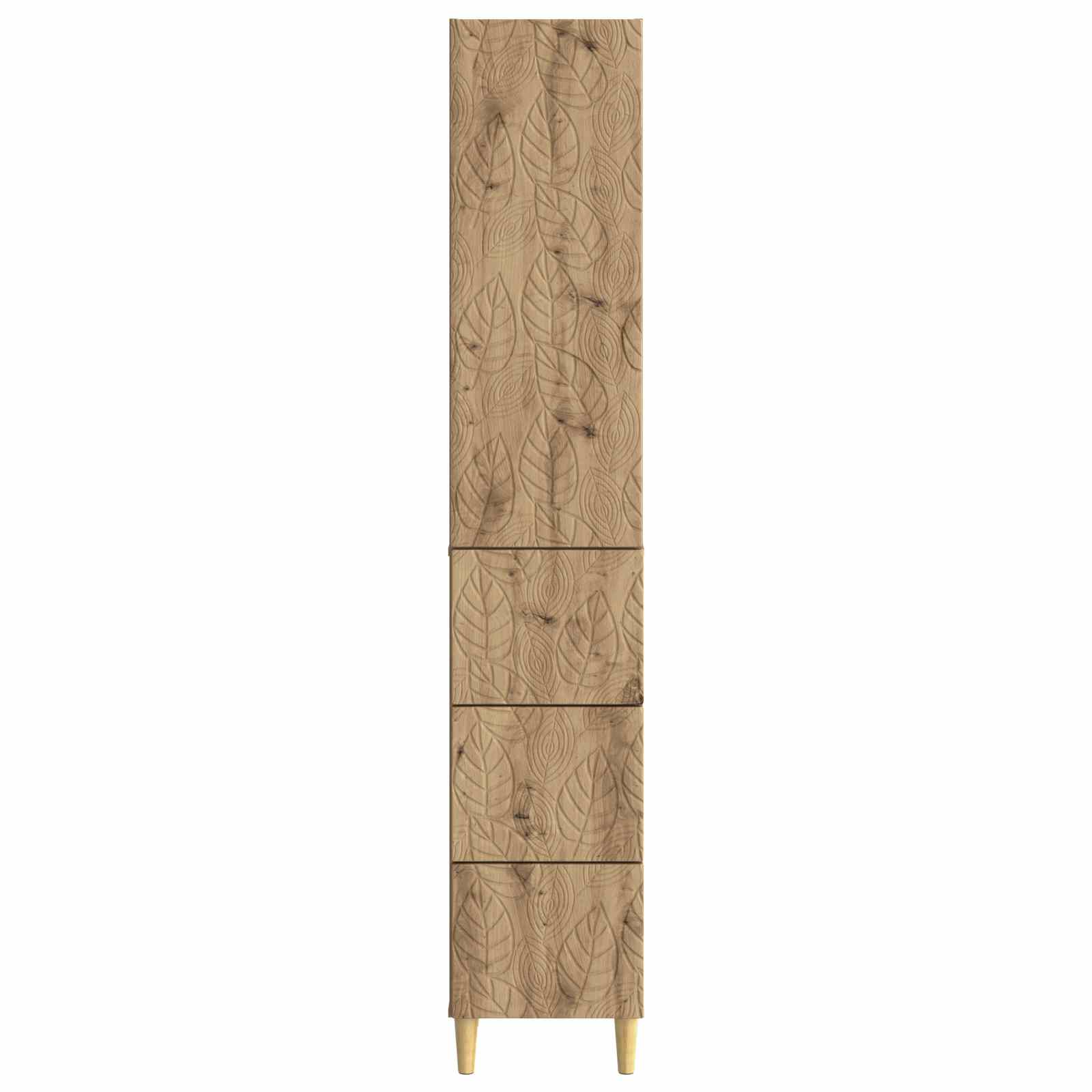 Spintelė 2 pcs Artisano ąžuolo 33 x 34,5 x 90 cm