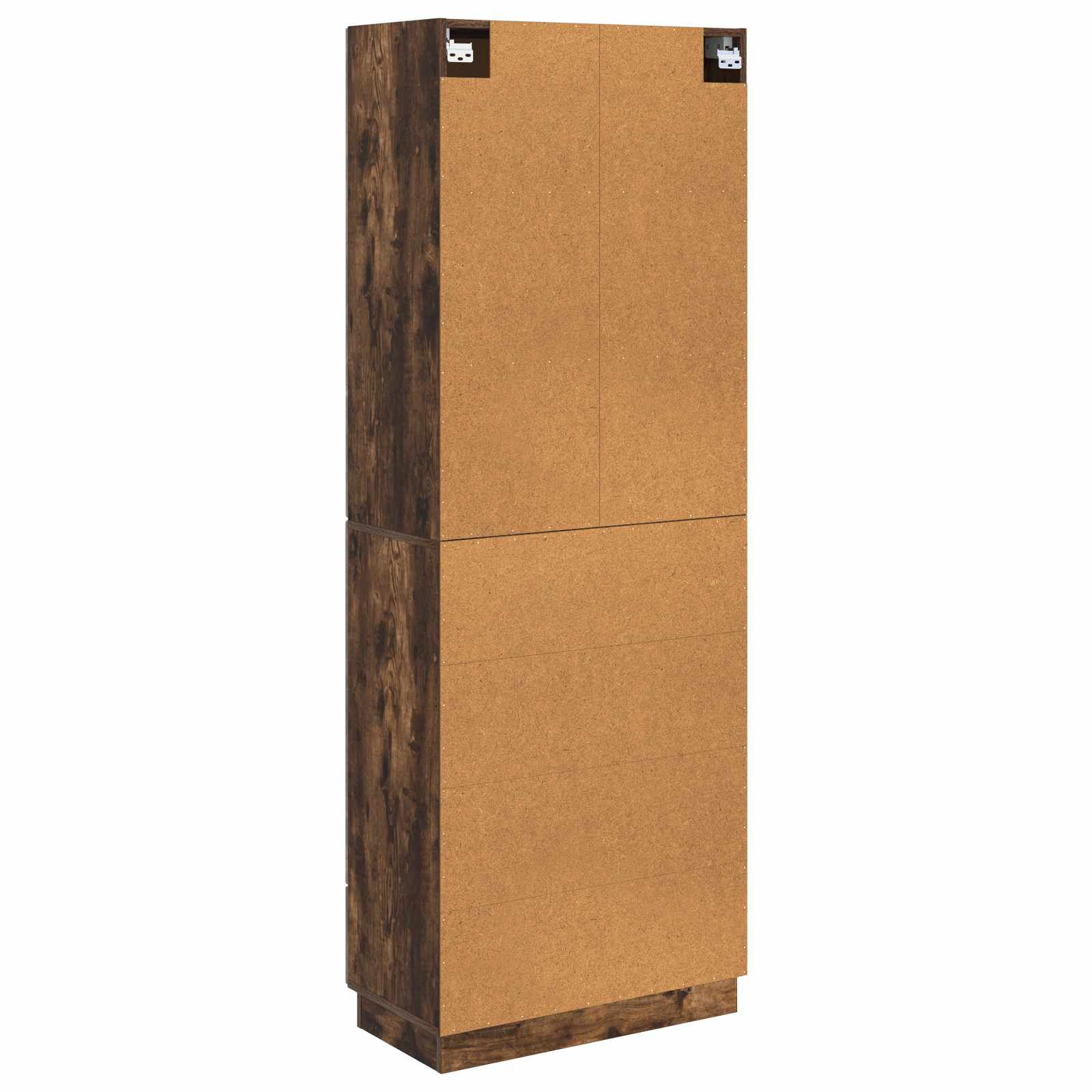 Spintelė 2 pcs Dūminio ąžuolo 66 x 34,5 x 87 cm