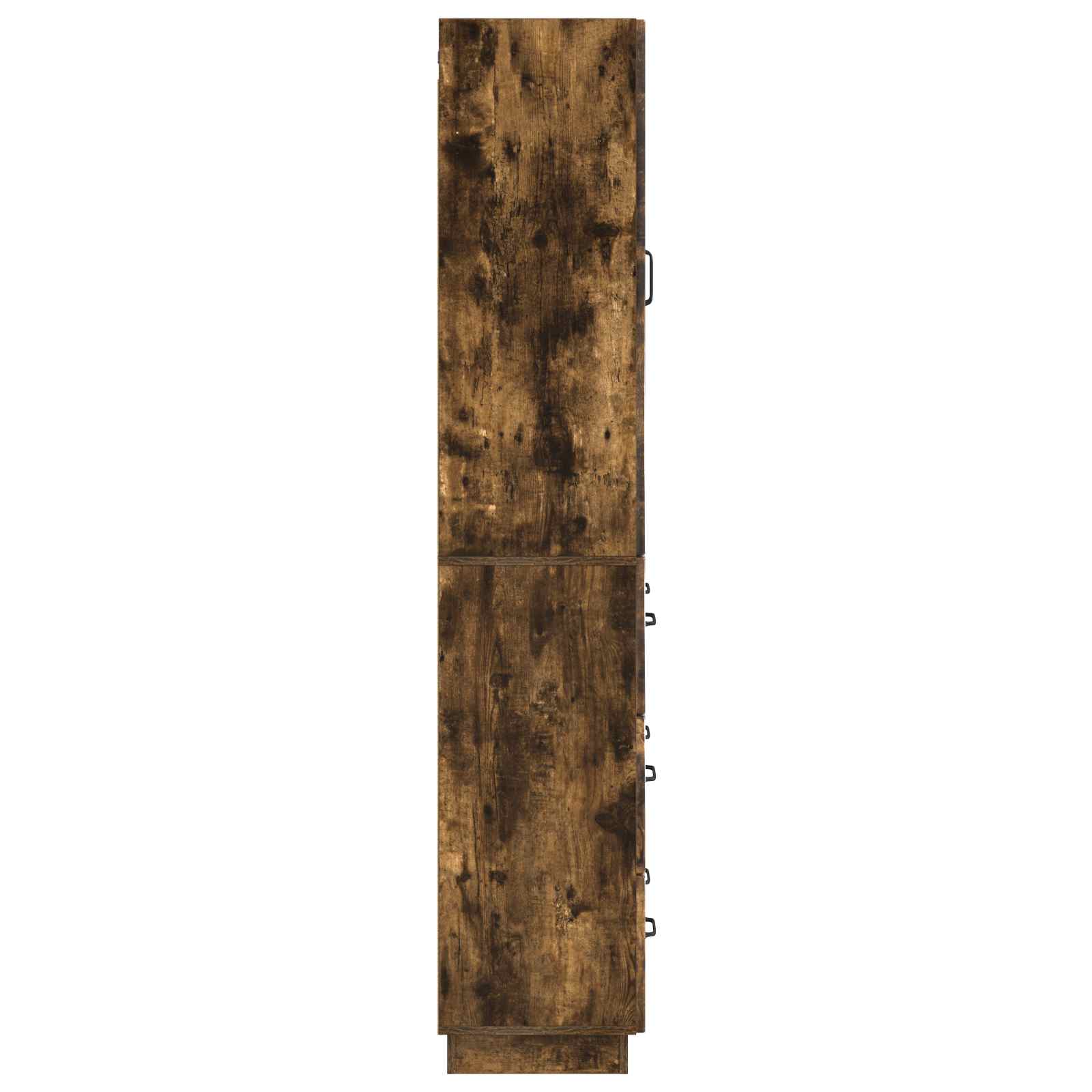 Spintelė 2 pcs Dūminio ąžuolo 66 x 34,5 x 87 cm