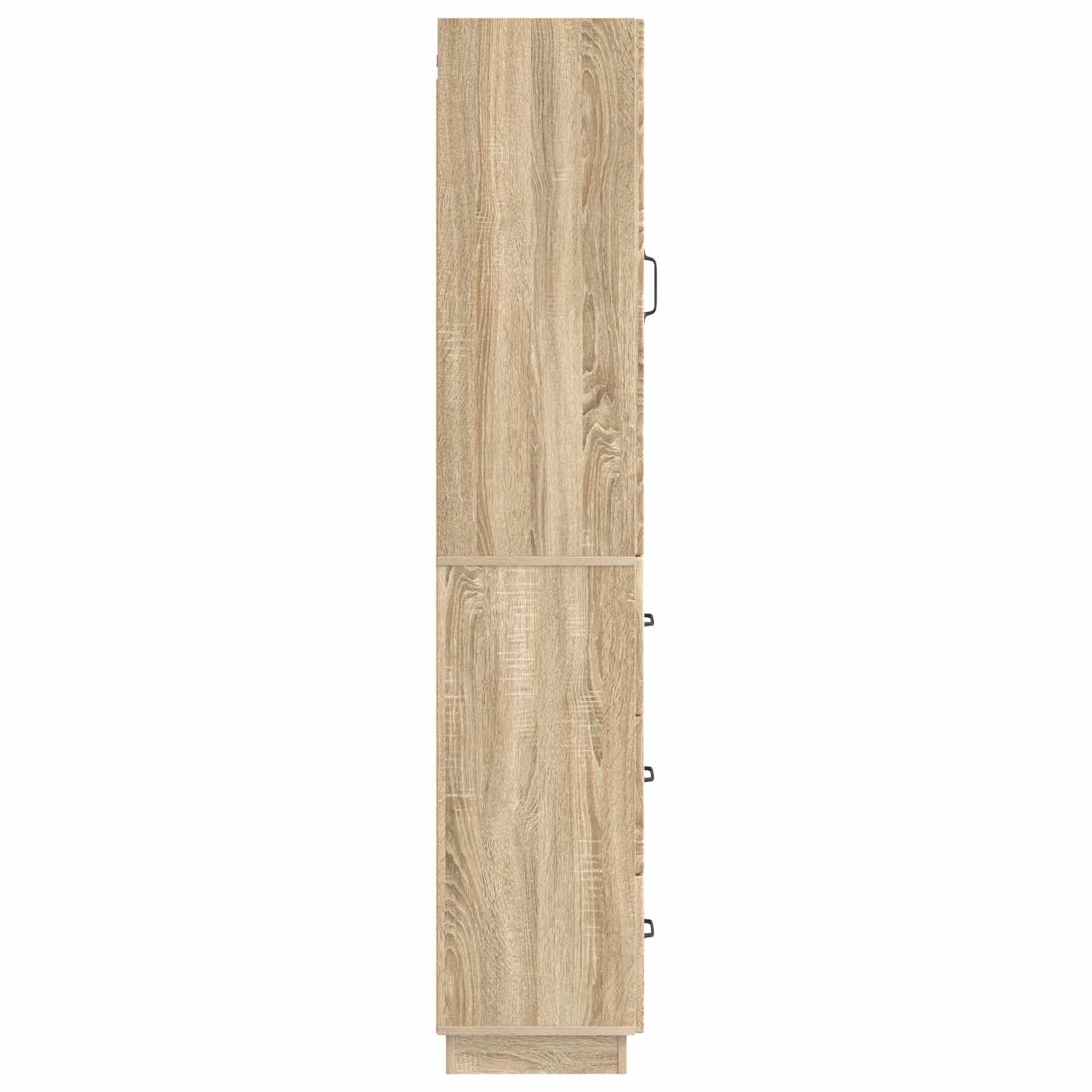 Spintelė 2 pcs Sonoma ąžuolas 33 x 34,5 x 87 cm