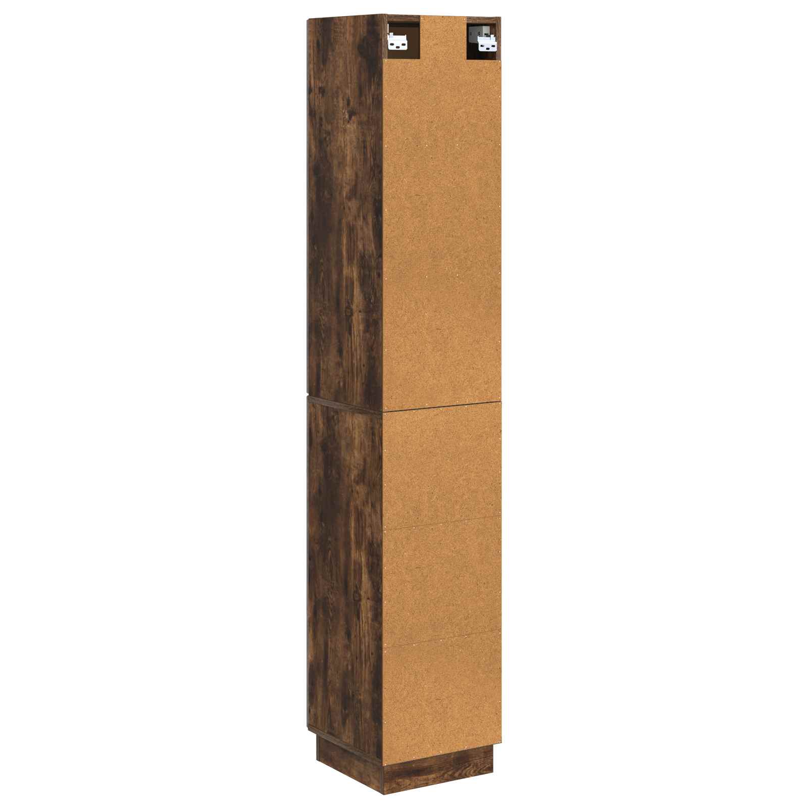 Spintelė 2 pcs Dūminio ąžuolo 33 x 34,5 x 87 cm