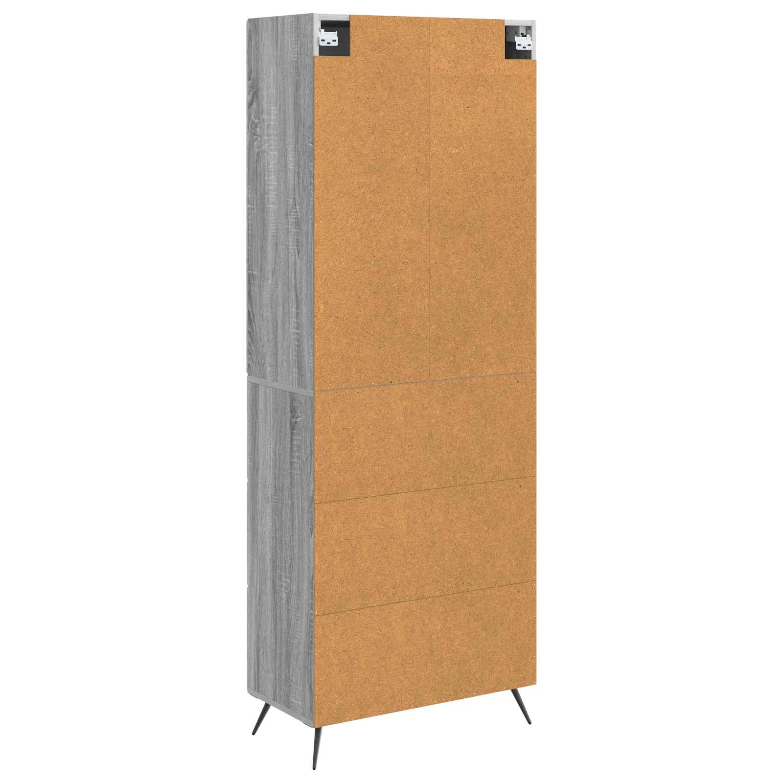 Spintelė 2 pcs Pilka Sonoma 66 x 34,5 x 90 cm Apdirbta mediena