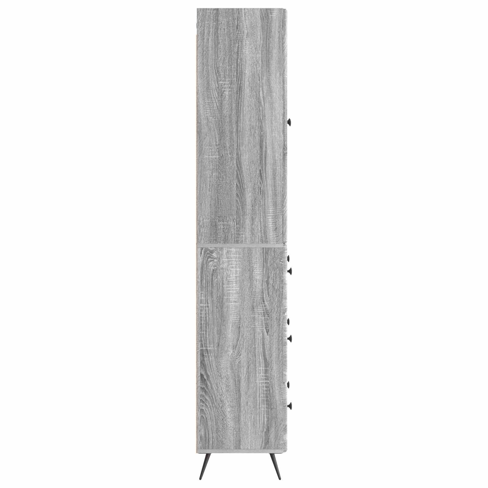 Spintelė 2 pcs Pilka Sonoma 66 x 34,5 x 90 cm Apdirbta mediena