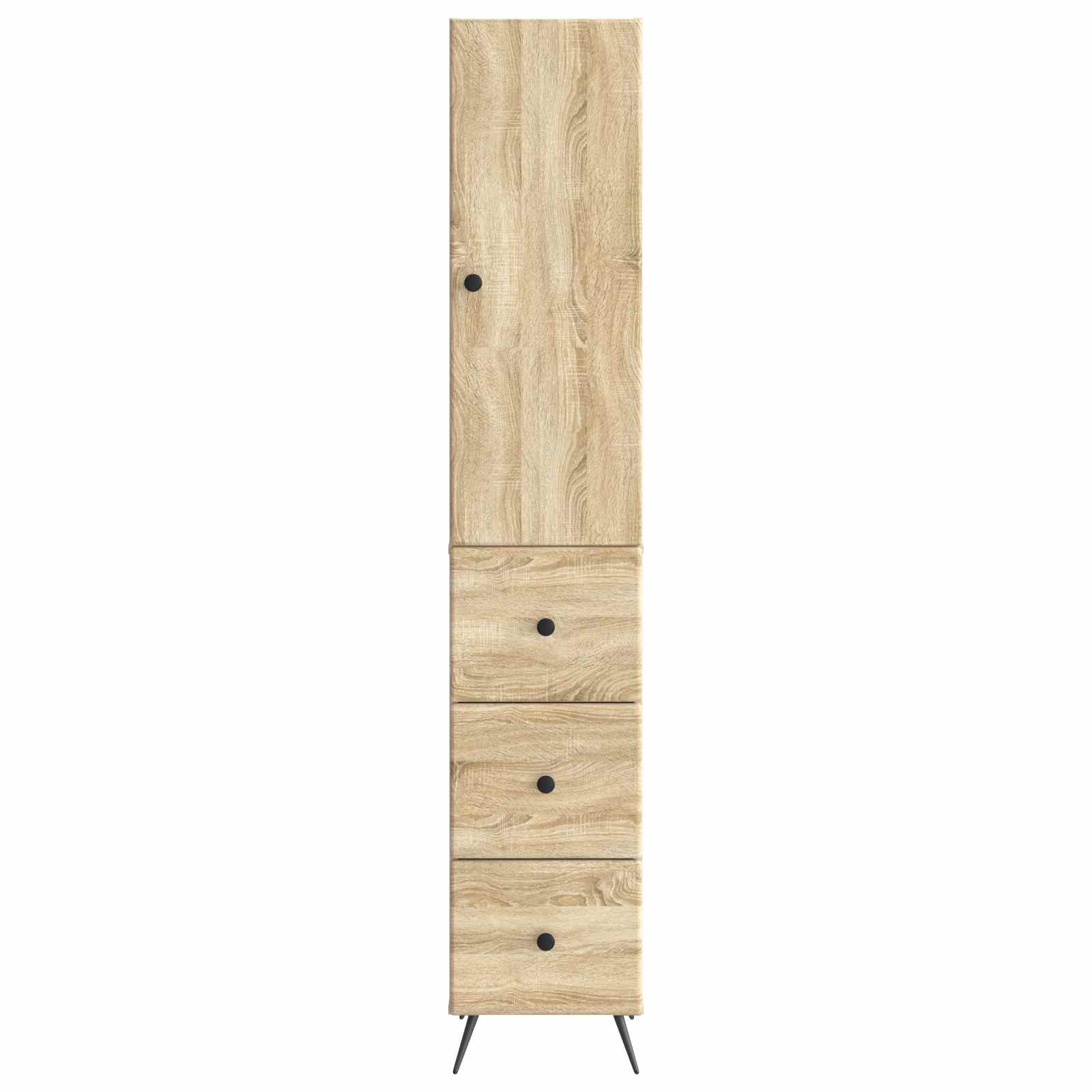 Spintelė 2 pcs Sonoma ąžuolas 34,5 x 34,5 x 90 cm