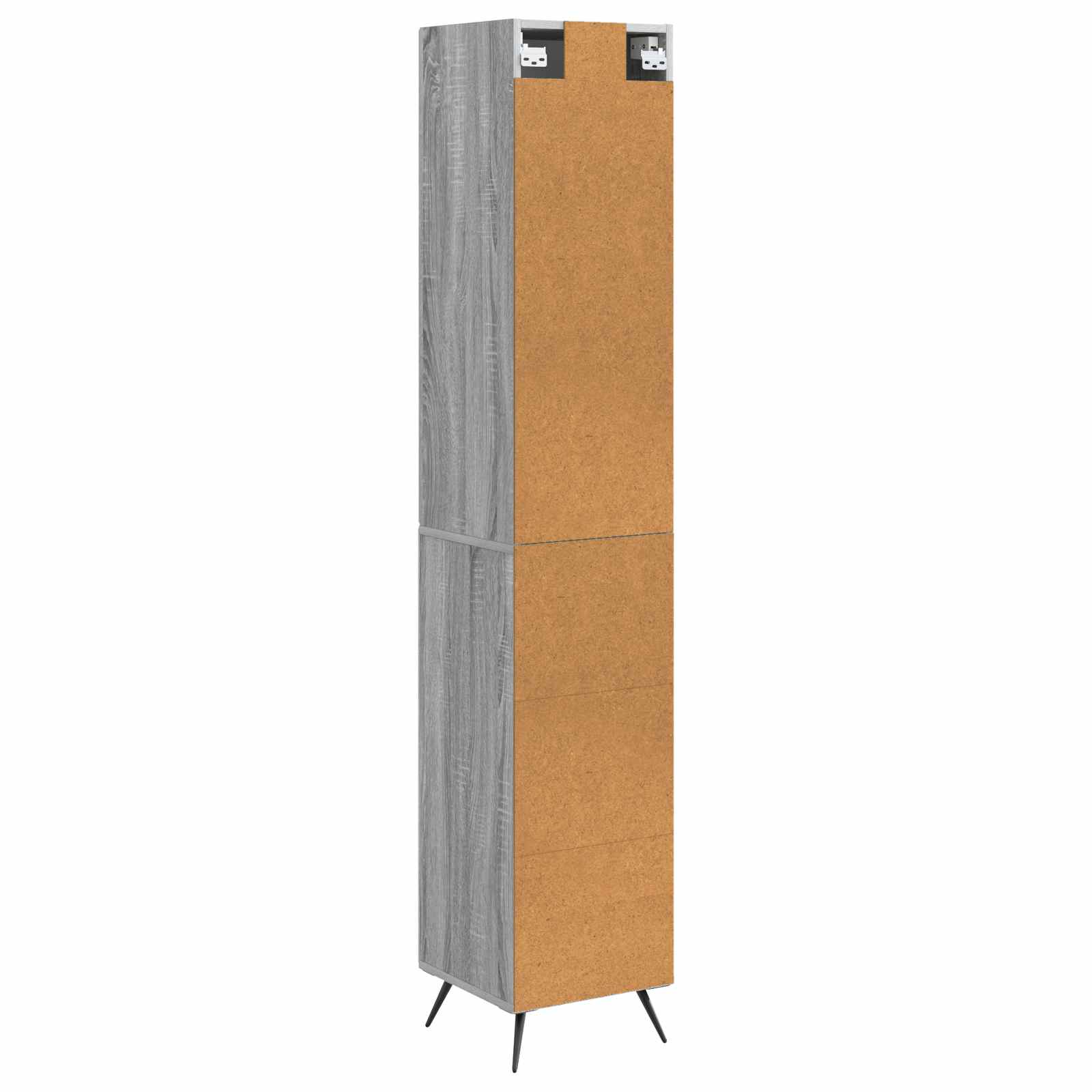 Spintelė 2 pcs Pilka Sonoma 34,5 x 34,5 x 90 cm