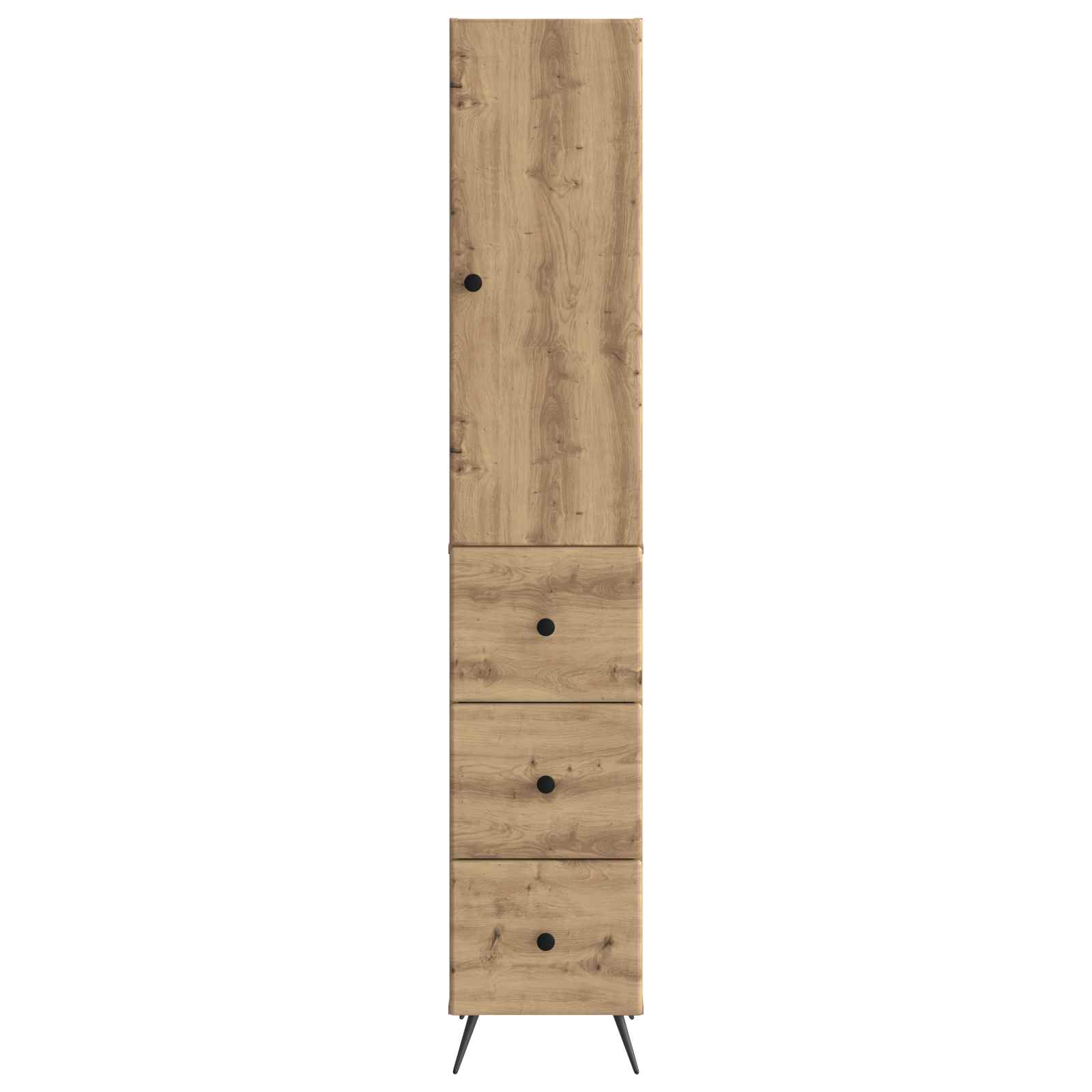 Spintelė 2 pcs Artisano ąžuolo 34,5 x 34,5 x 90 cm