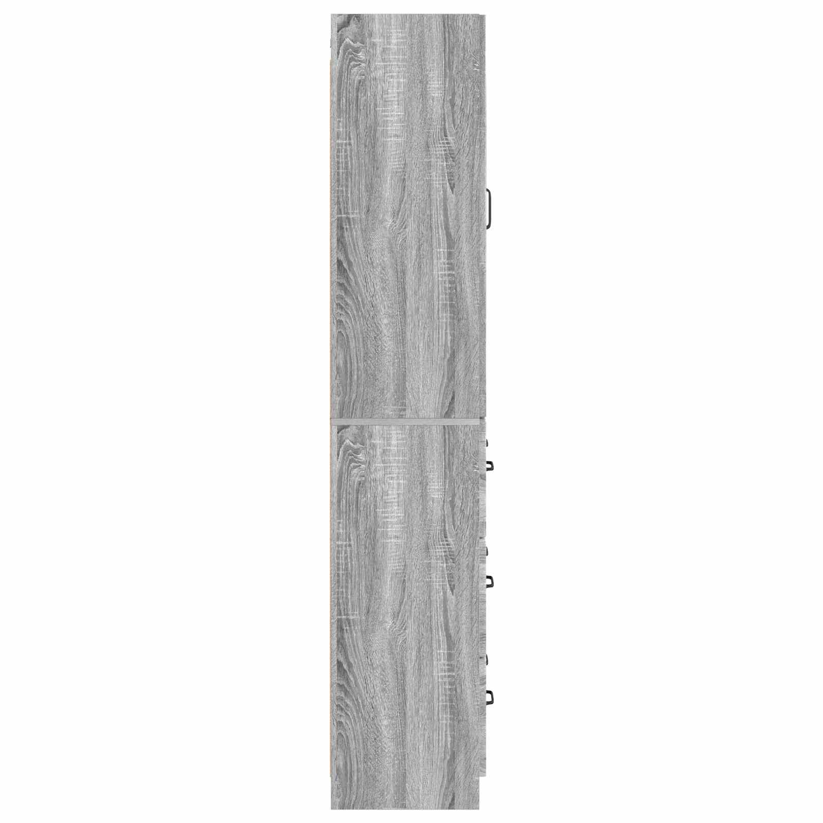 Spintelė 2 pcs Pilka Sonoma 66 x 34,5 x 87 cm Apdirbta mediena