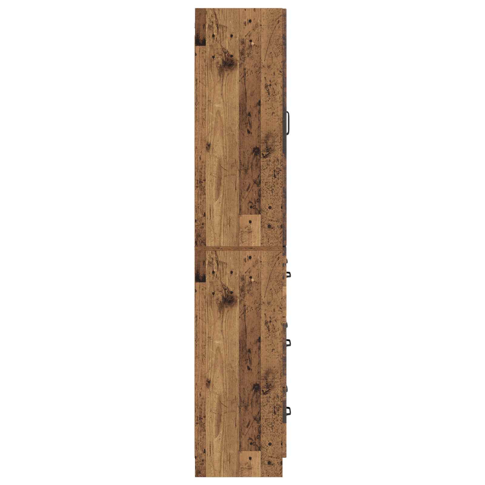 Spintelė 2 pcs Sendintos medienos 66 x 34,5 x 87 cm