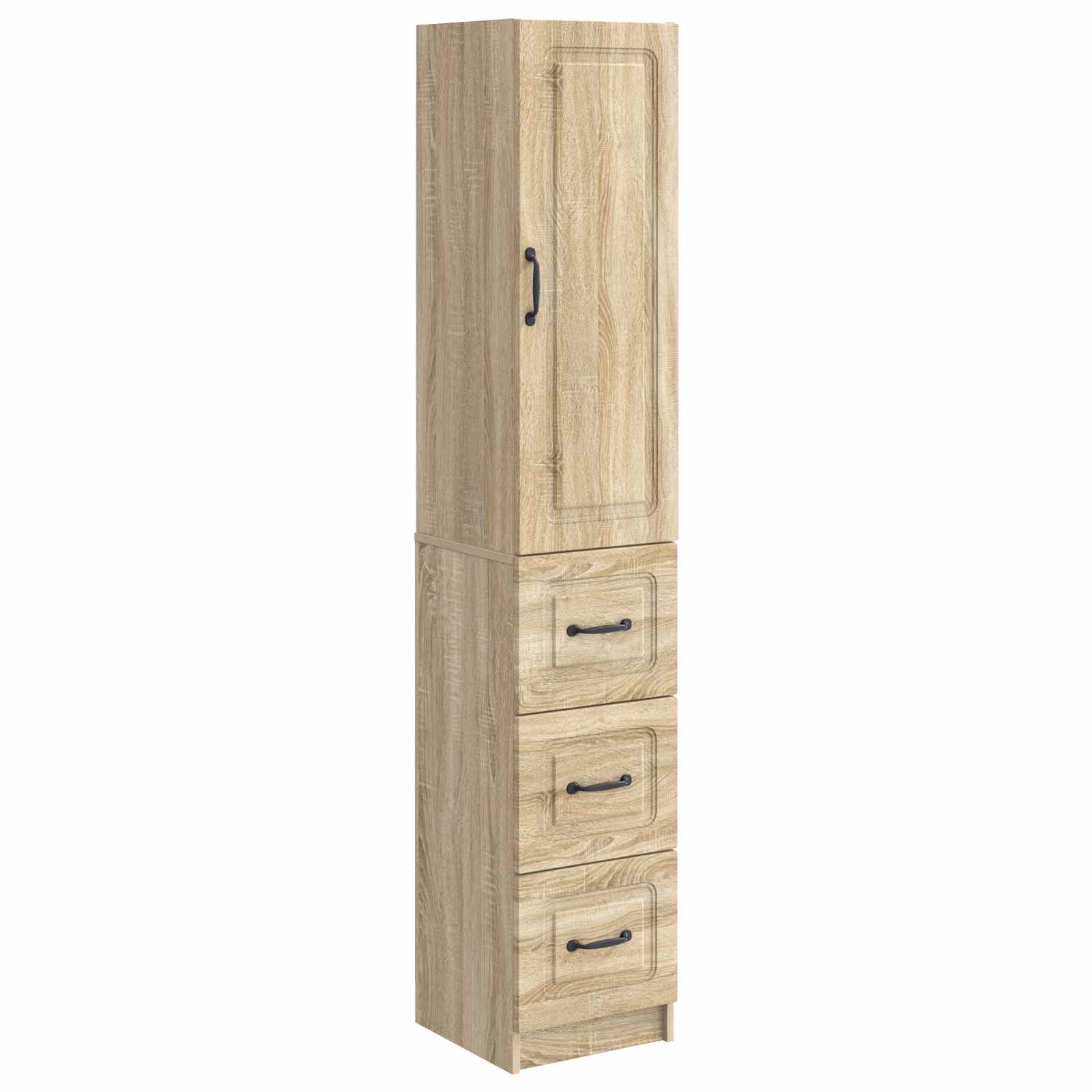 Spintelė 2 pcs Sonoma ąžuolas 33 x 34,5 x 87 cm