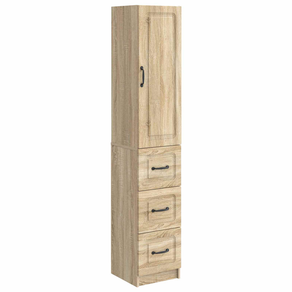 Spintelė 2 pcs Sonoma ąžuolas 33 x 34,5 x 87 cm
