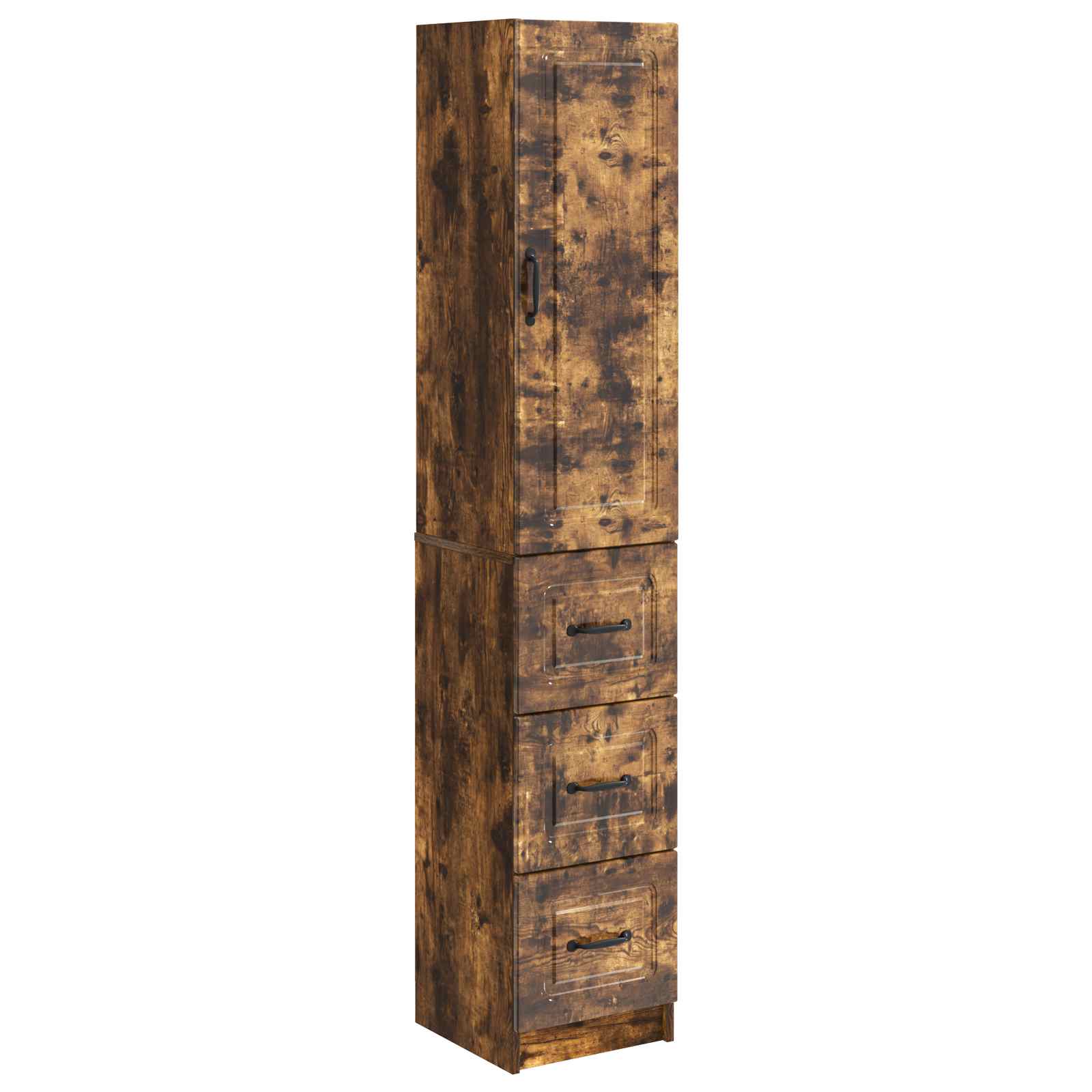 Spintelė 2 pcs Dūminio ąžuolo 33 x 34,5 x 87 cm