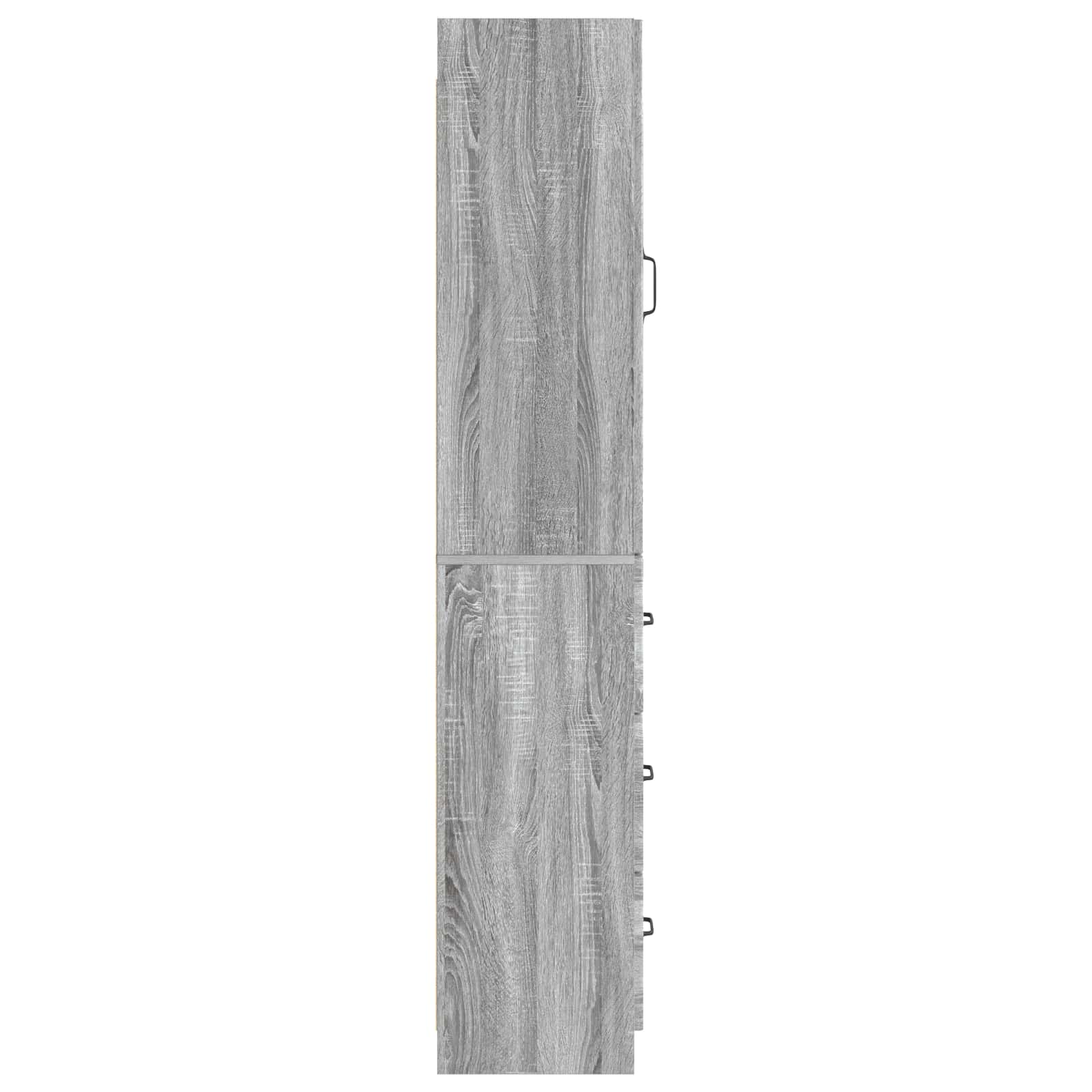 Spintelė 2 pcs Pilka Sonoma 33 x 34,5 x 87 cm Apdirbta mediena