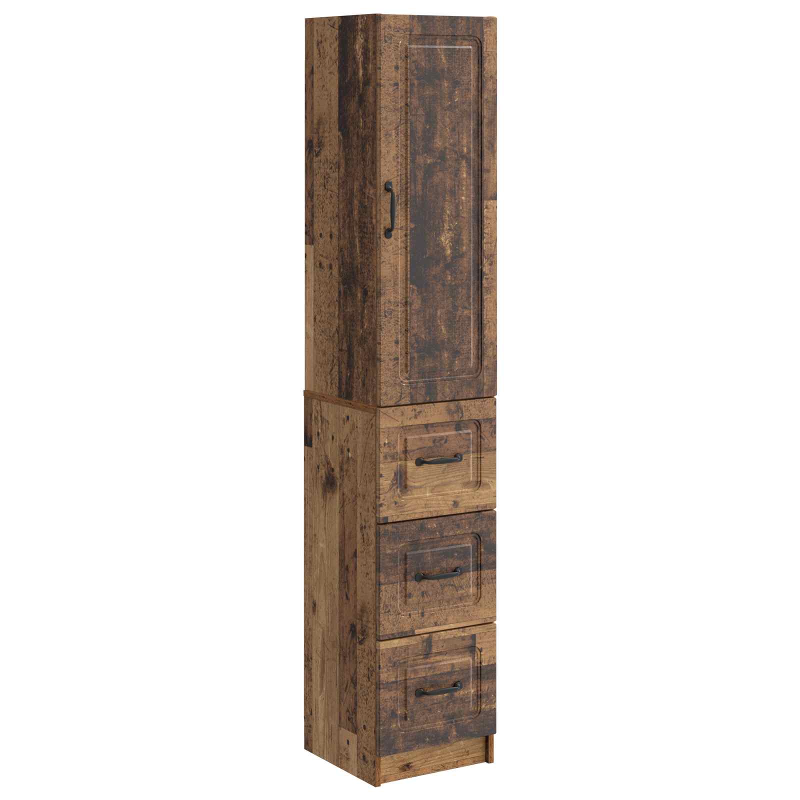 Spintelė 2 pcs Sendintos medienos 33 x 34,5 x 87 cm