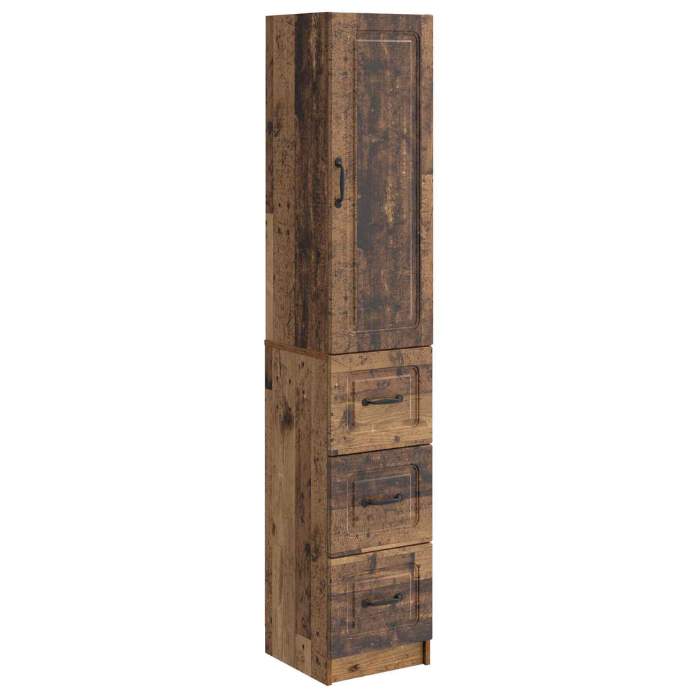 Spintelė 2 pcs Sendintos medienos 33 x 34,5 x 87 cm