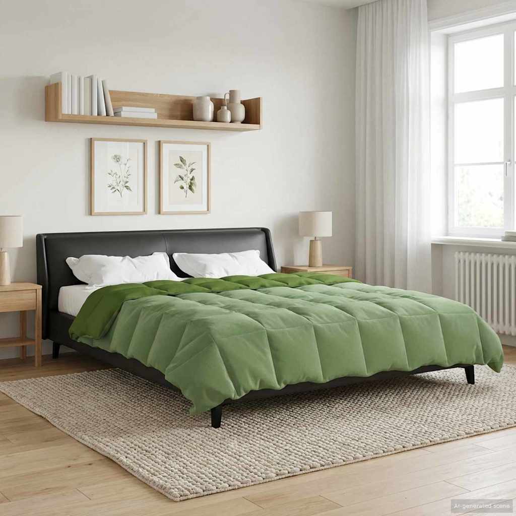 Summer Duvet Tikštas Green 220 x 260 cm Microfiber