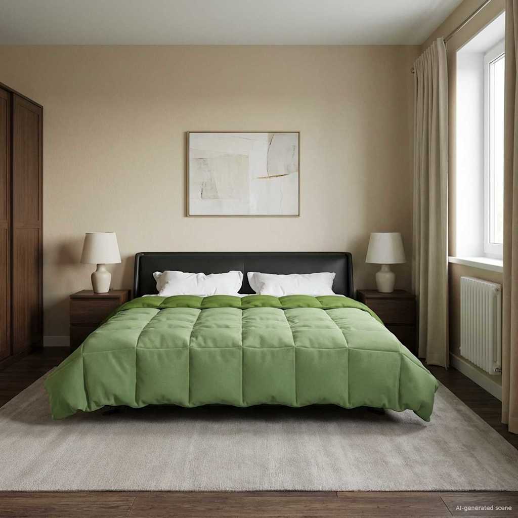 Summer Duvet Tikštas Green 220 x 260 cm Microfiber