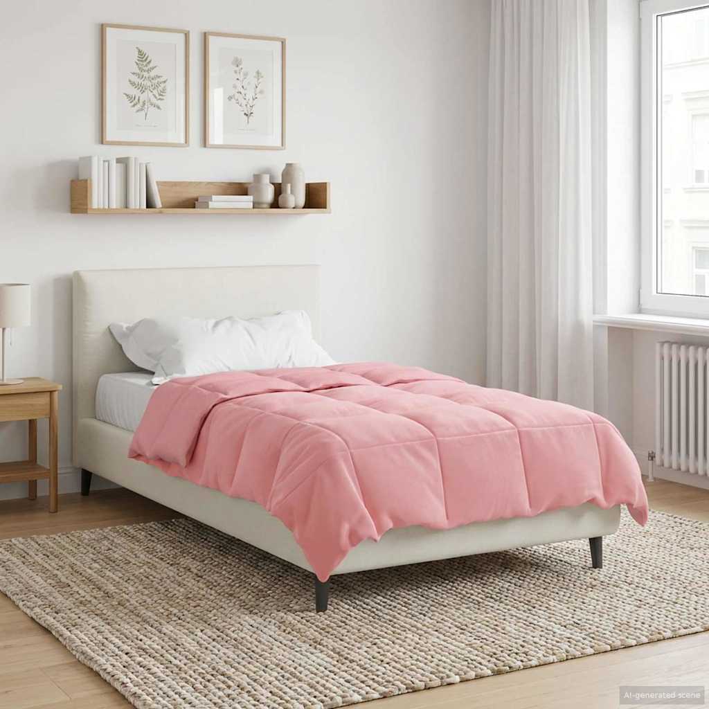Winter Duvet Tikštas Pink 135 x 200 cm Microfiber
